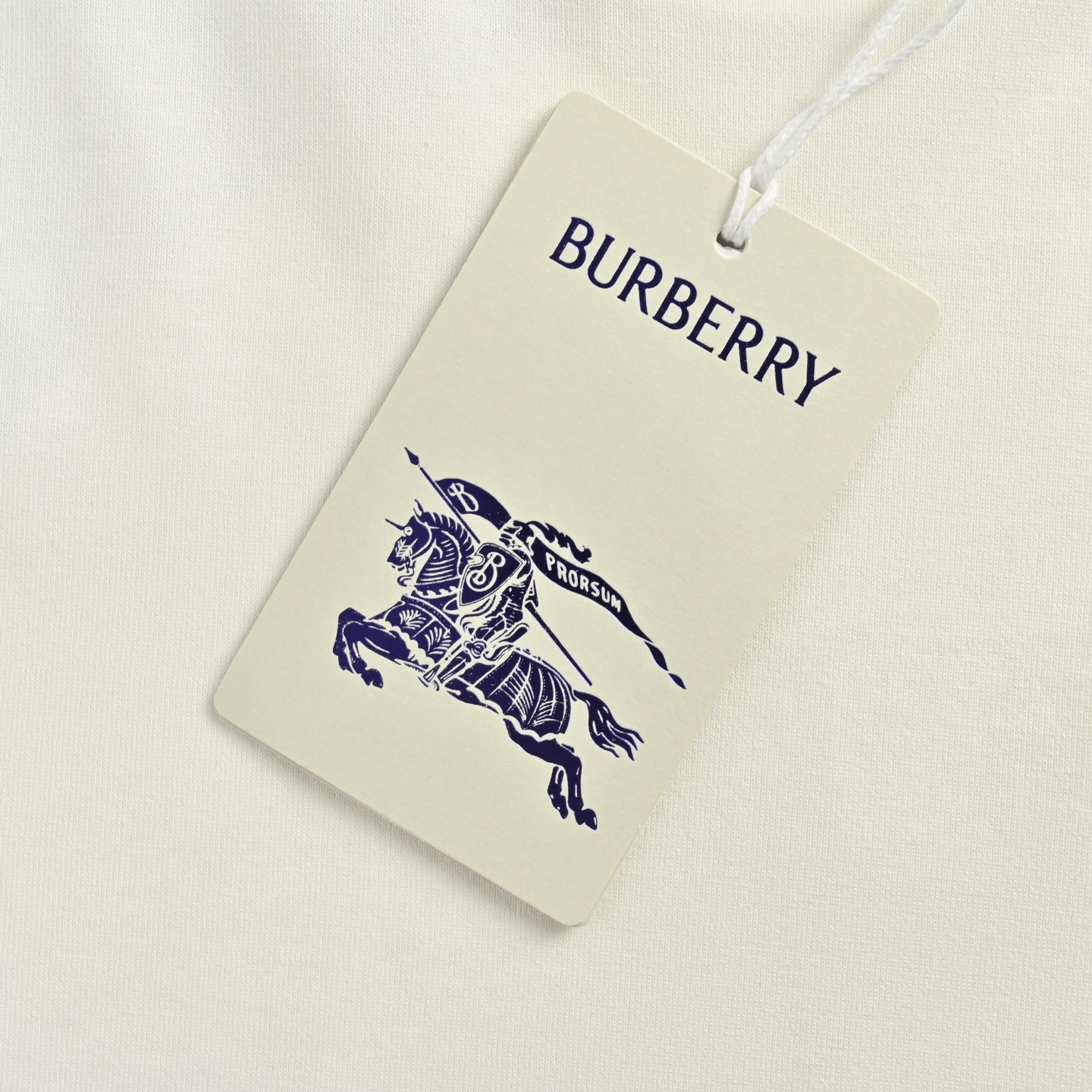 Burberry/巴宝莉 25ss 后背圆圈战马发泡印花短袖