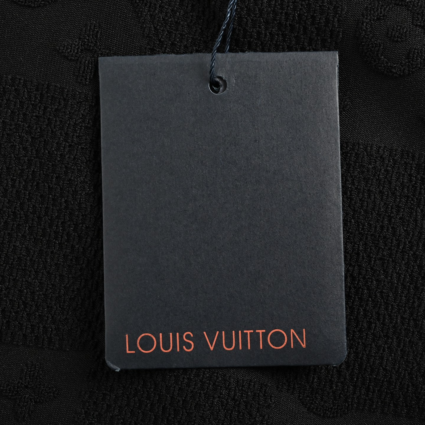 Louis Vuitton/路易威登 25ss 暗纹老花Logo棋盘格提花短袖