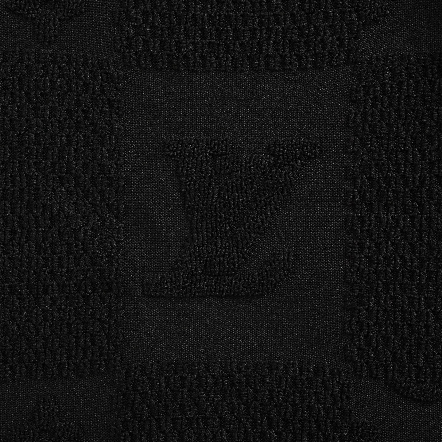 Louis Vuitton/路易威登 25ss 暗纹老花Logo棋盘格提花短袖