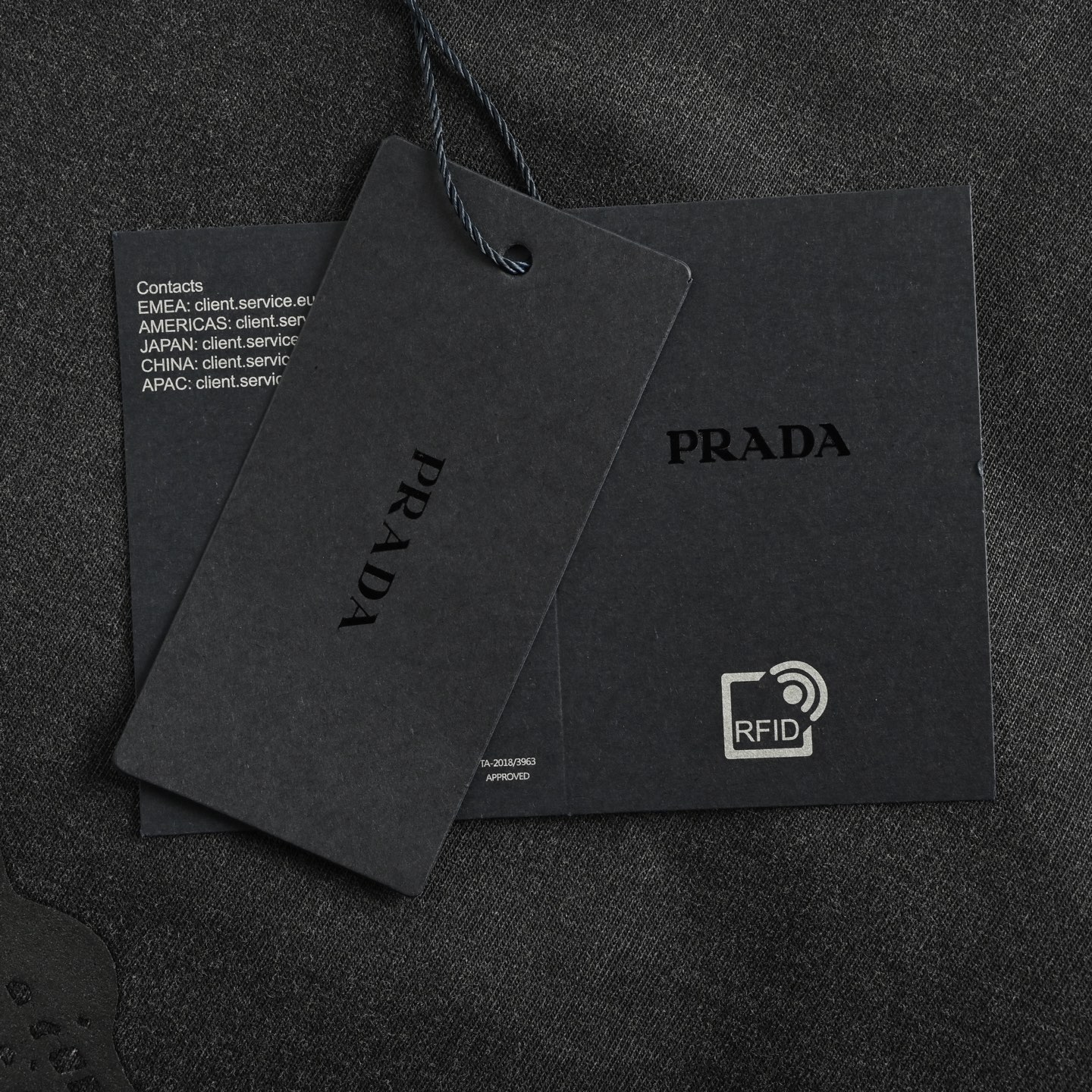Prada/普拉达 手绘字母水洗短袖