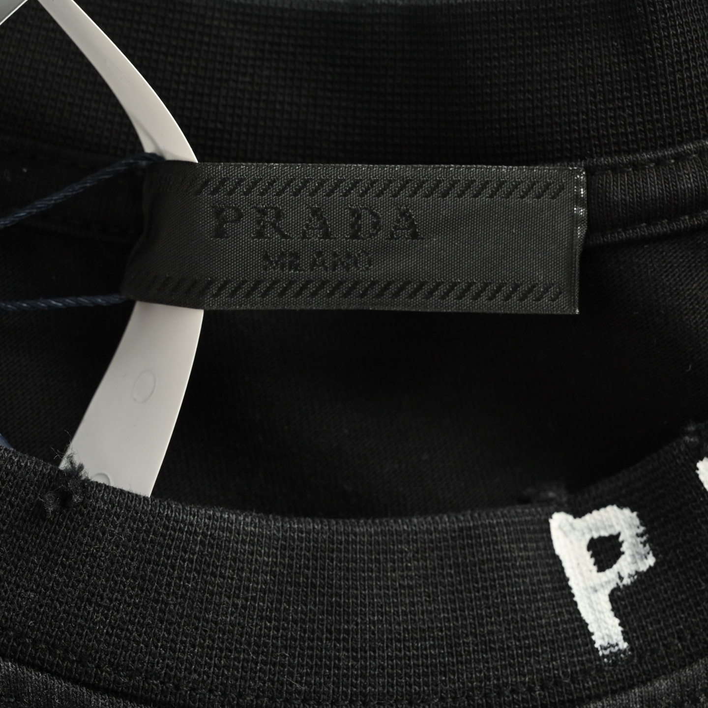 Prada/普拉达 手绘字母水洗短袖