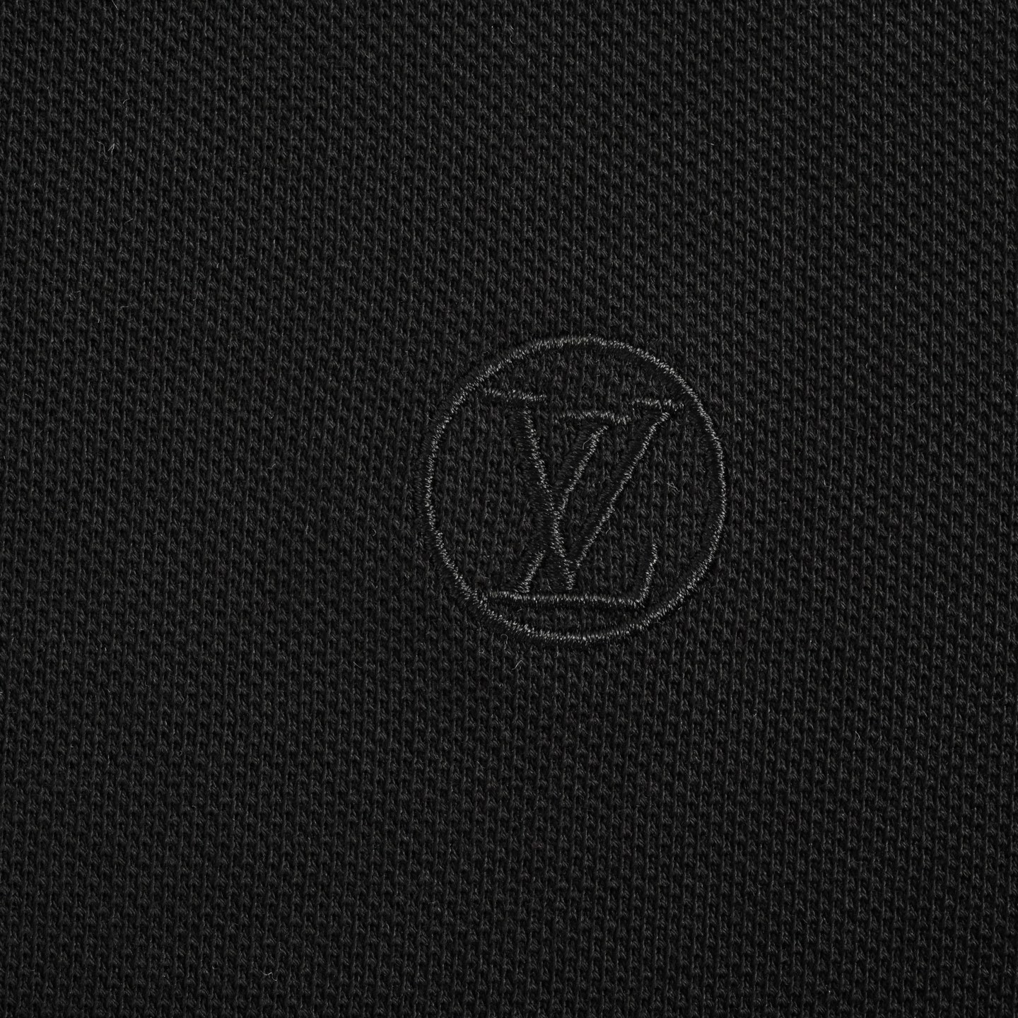 Louis Vuitton/路易威登 经典刺绣字母小标Polo短袖