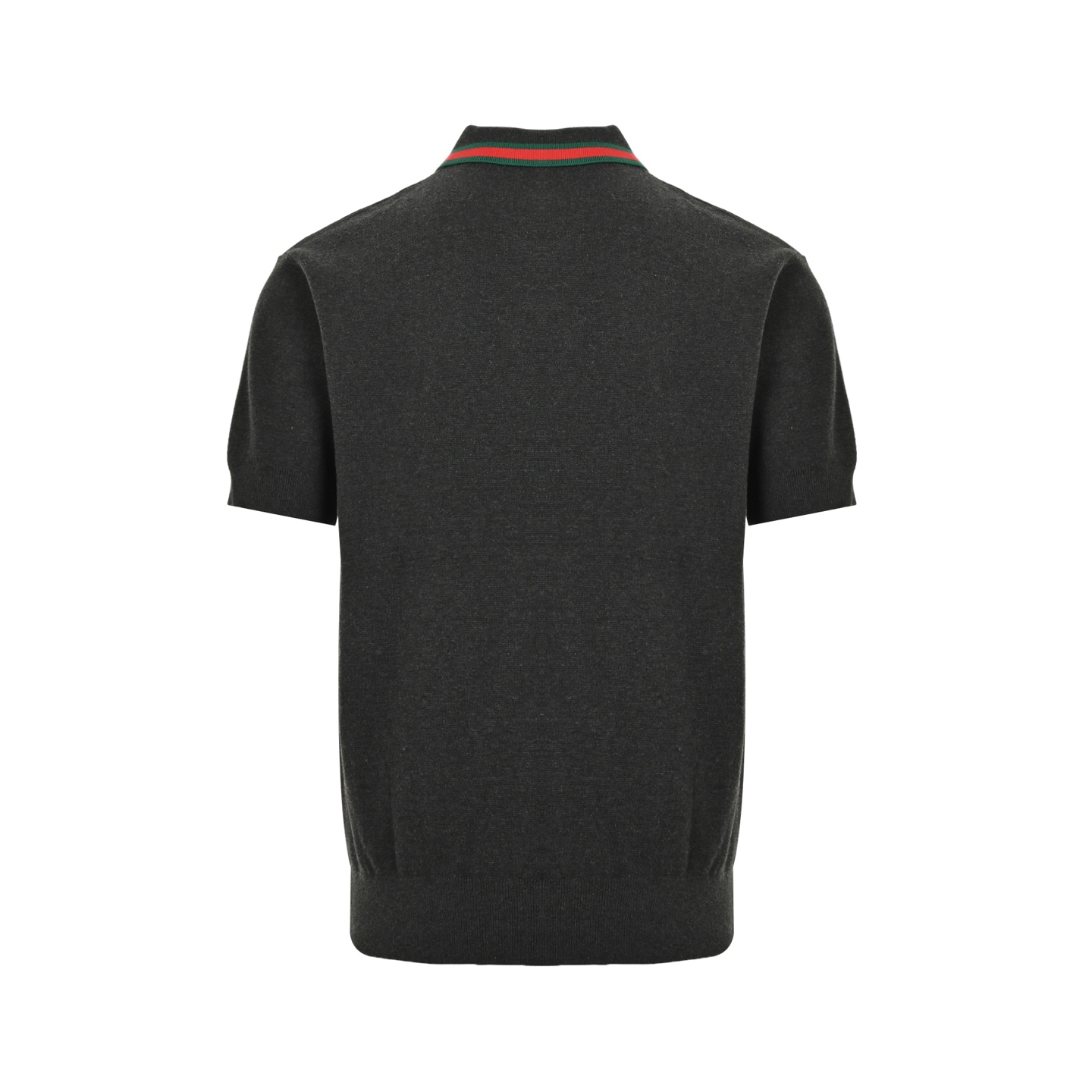 Gucci/古驰 25ss 红绿提花领针织Polo短袖