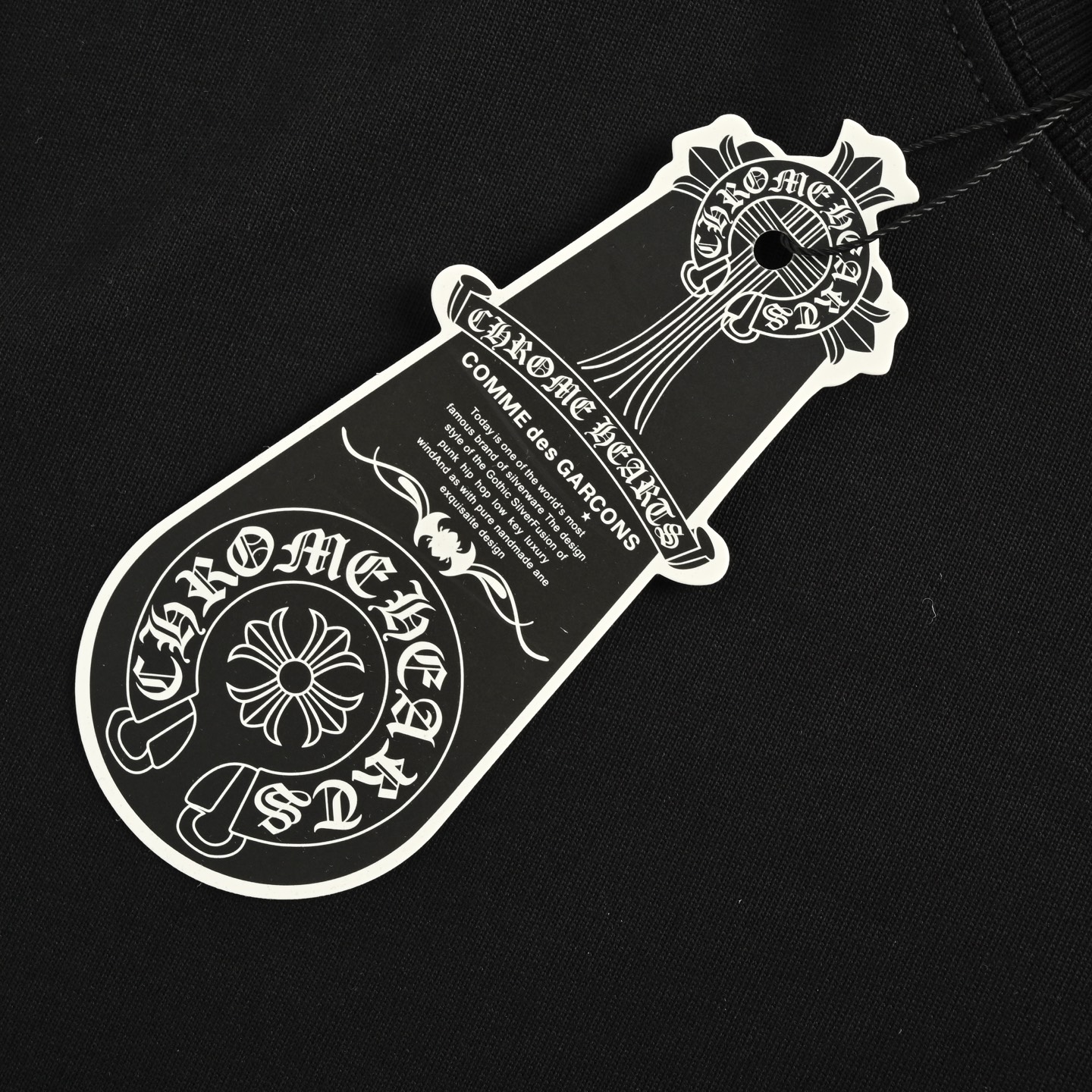 Chrome Hearts/克罗心 25ss 手绘涂鸦十字架印花短袖