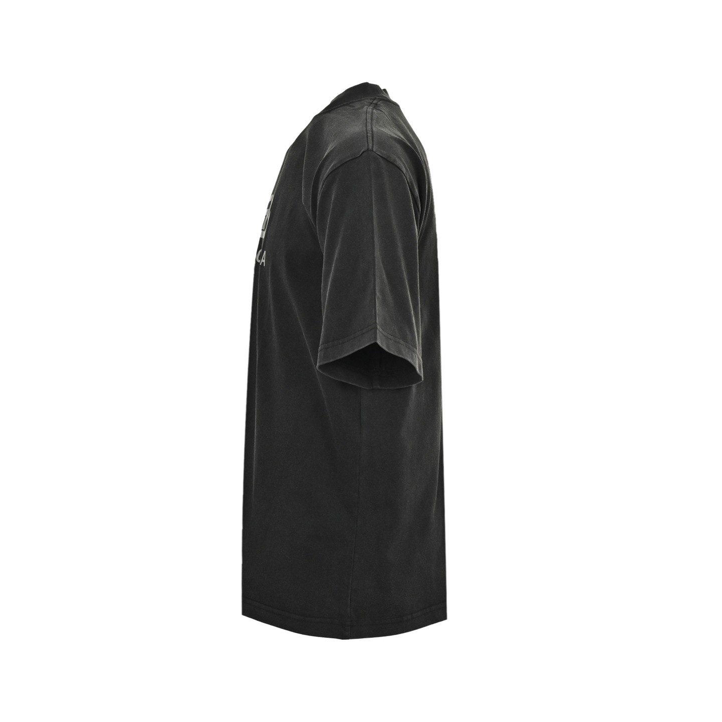 Balenciaga/巴黎世家 经典做旧锁扣水洗短袖