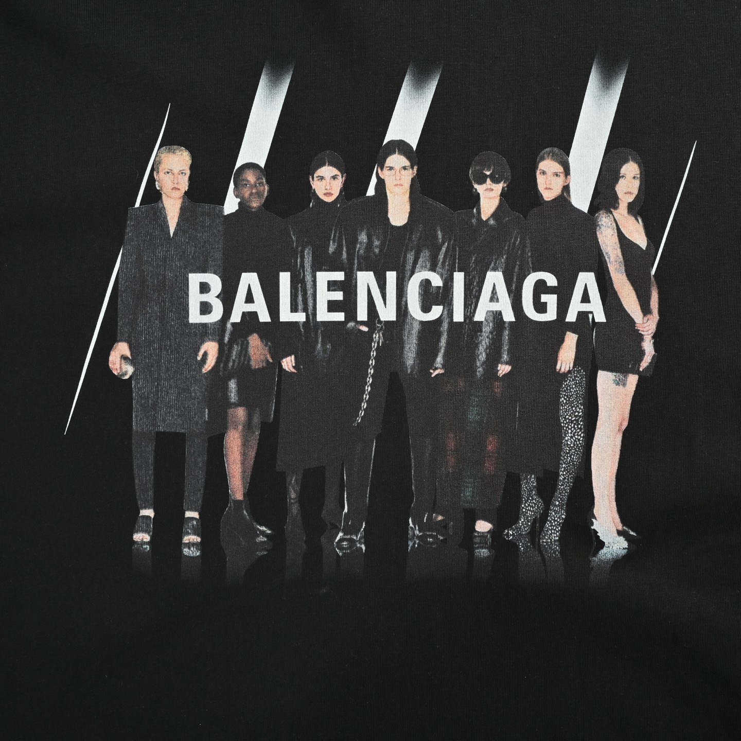 Balenciaga/巴黎世家 全明星人像印花短袖