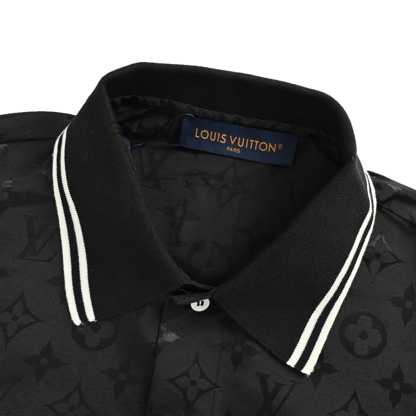 Louis Vuitton/路易威登 25ss 老花波纹提花套装短袖衬衫