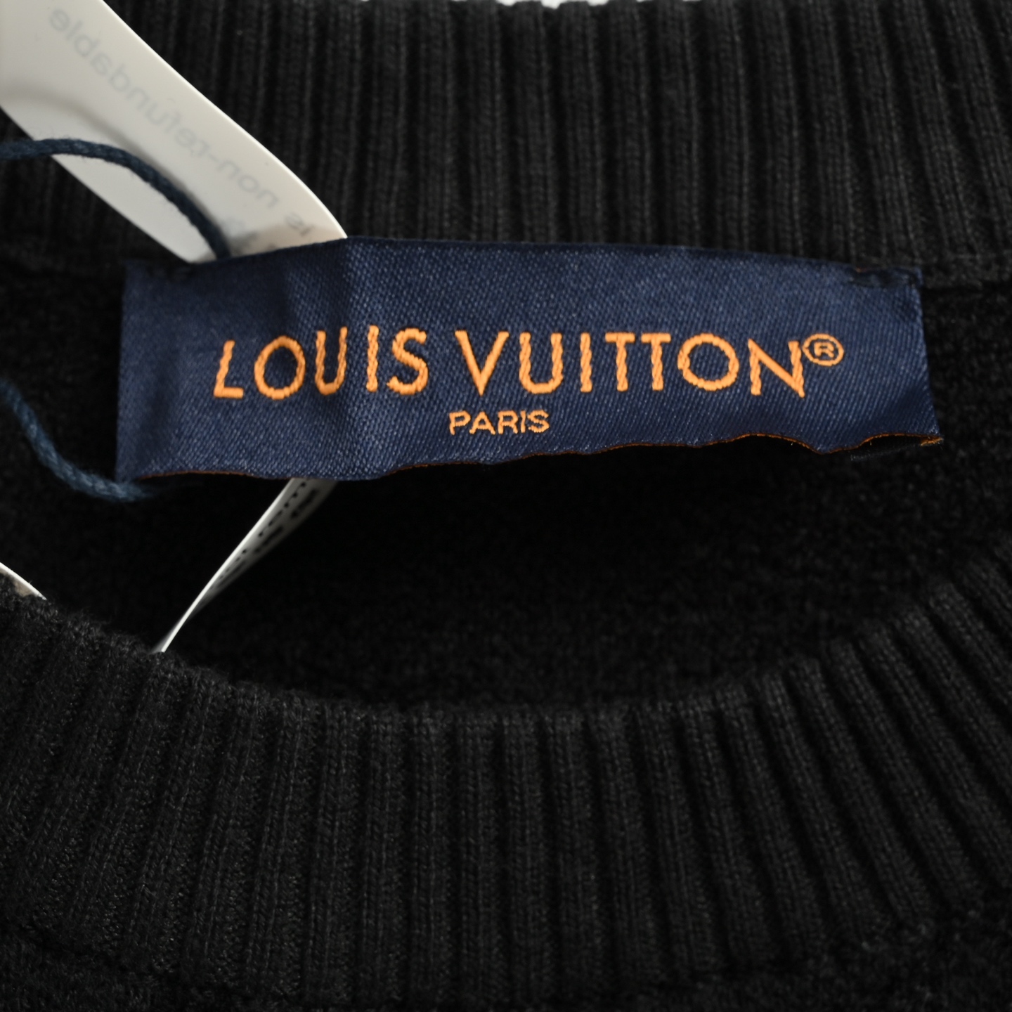 Louis Vuitton/路易威登 老花满印提花拼接针织短袖