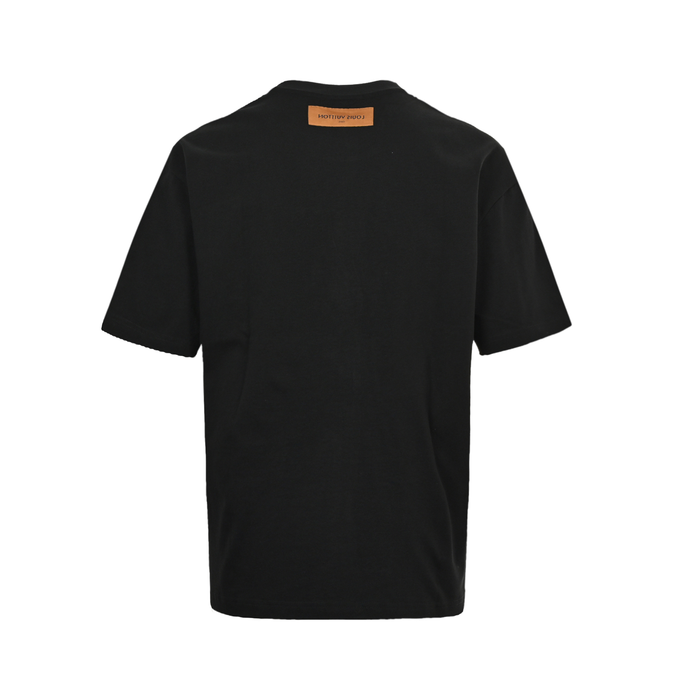 Louis Vuitton/路易威登 25ss 撞色拼接logo压胶印花短袖