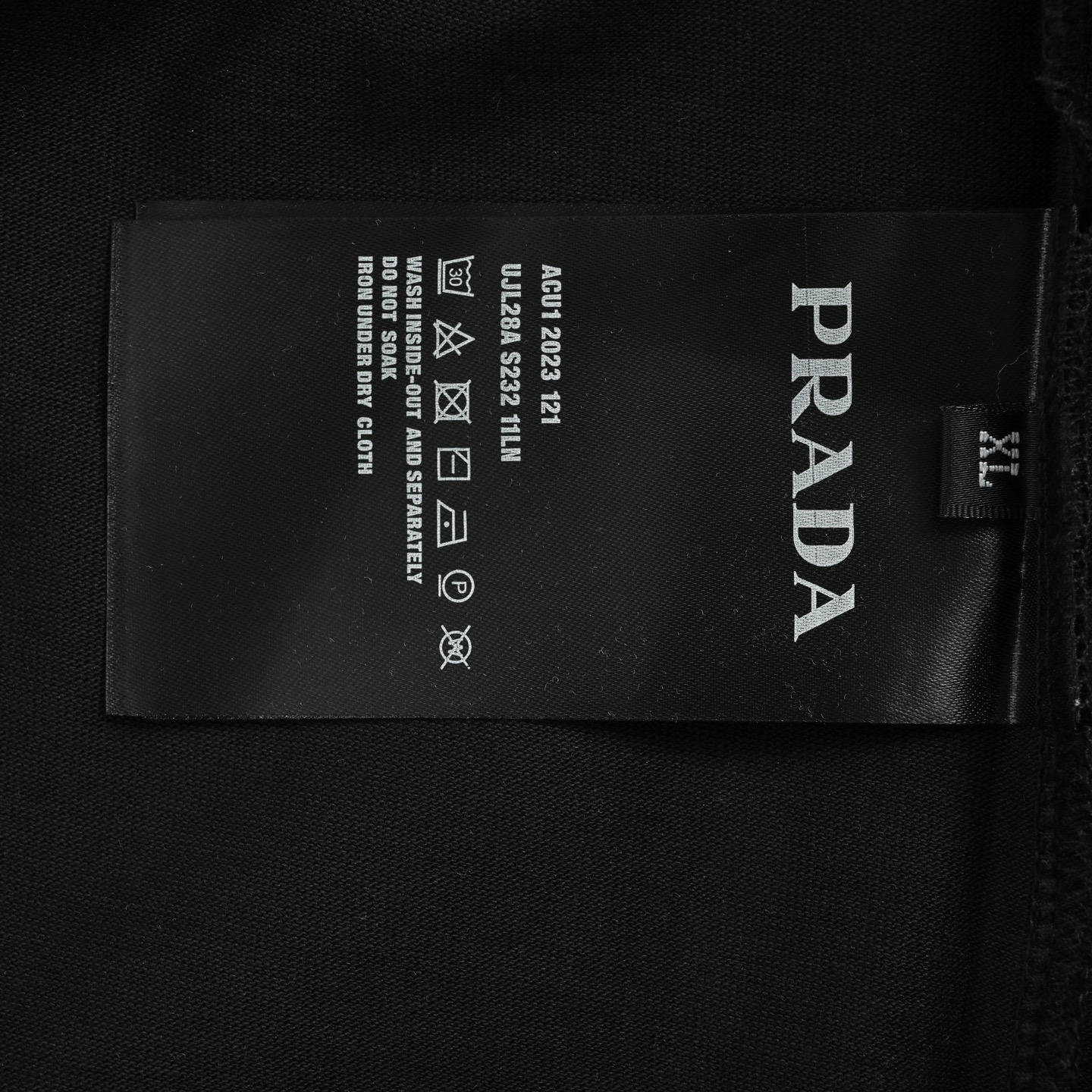 Prada/普拉达 25ss 烫银logo短袖