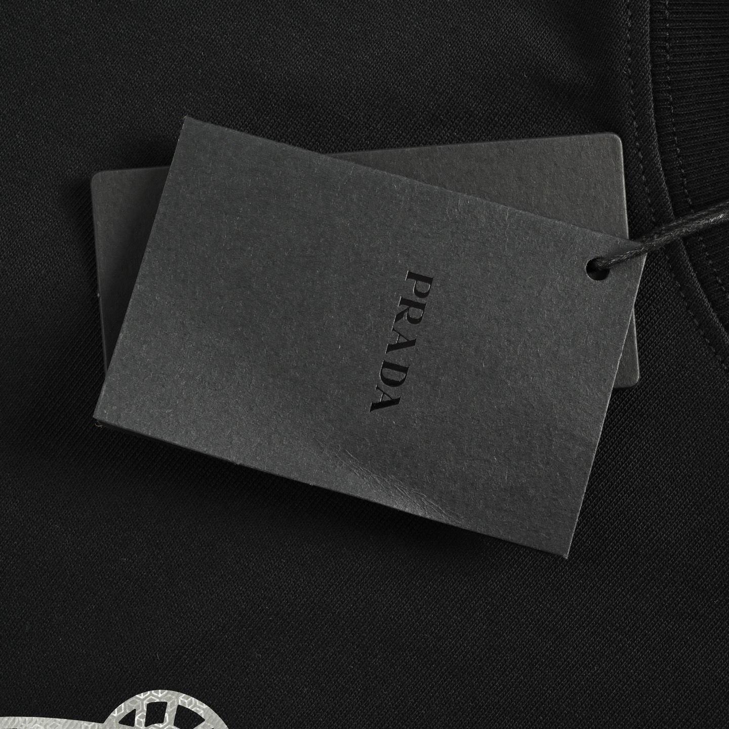 Prada/普拉达 25ss 烫银logo短袖
