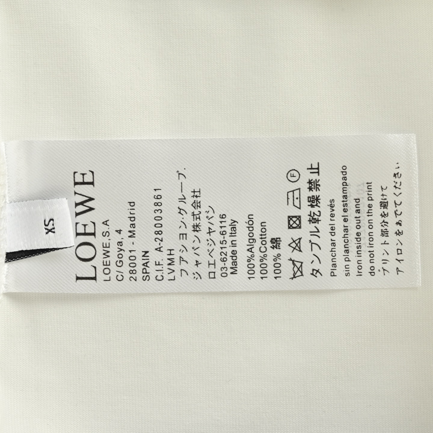Loewe/罗意威 25ss 玫瑰花花卉印花短袖