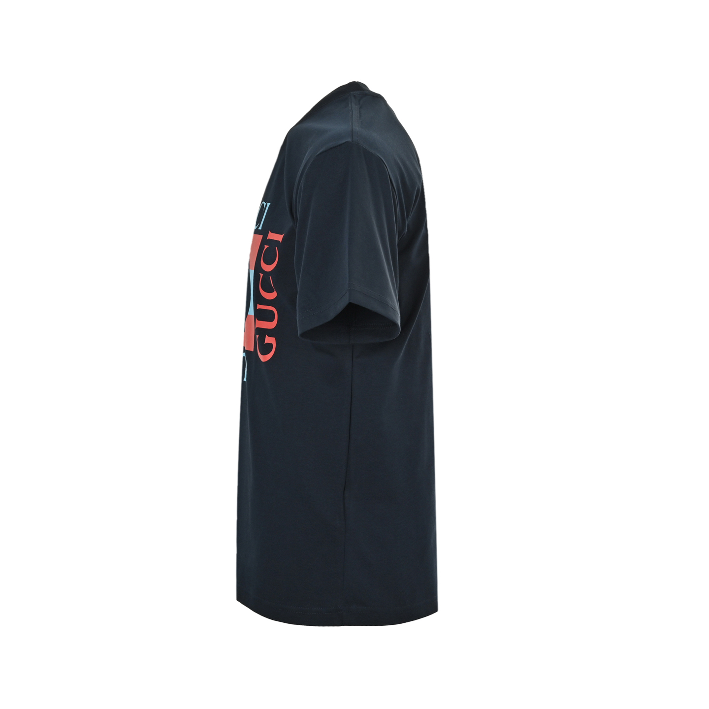 Gucci/古驰 25ss 双G方块logo印花短袖