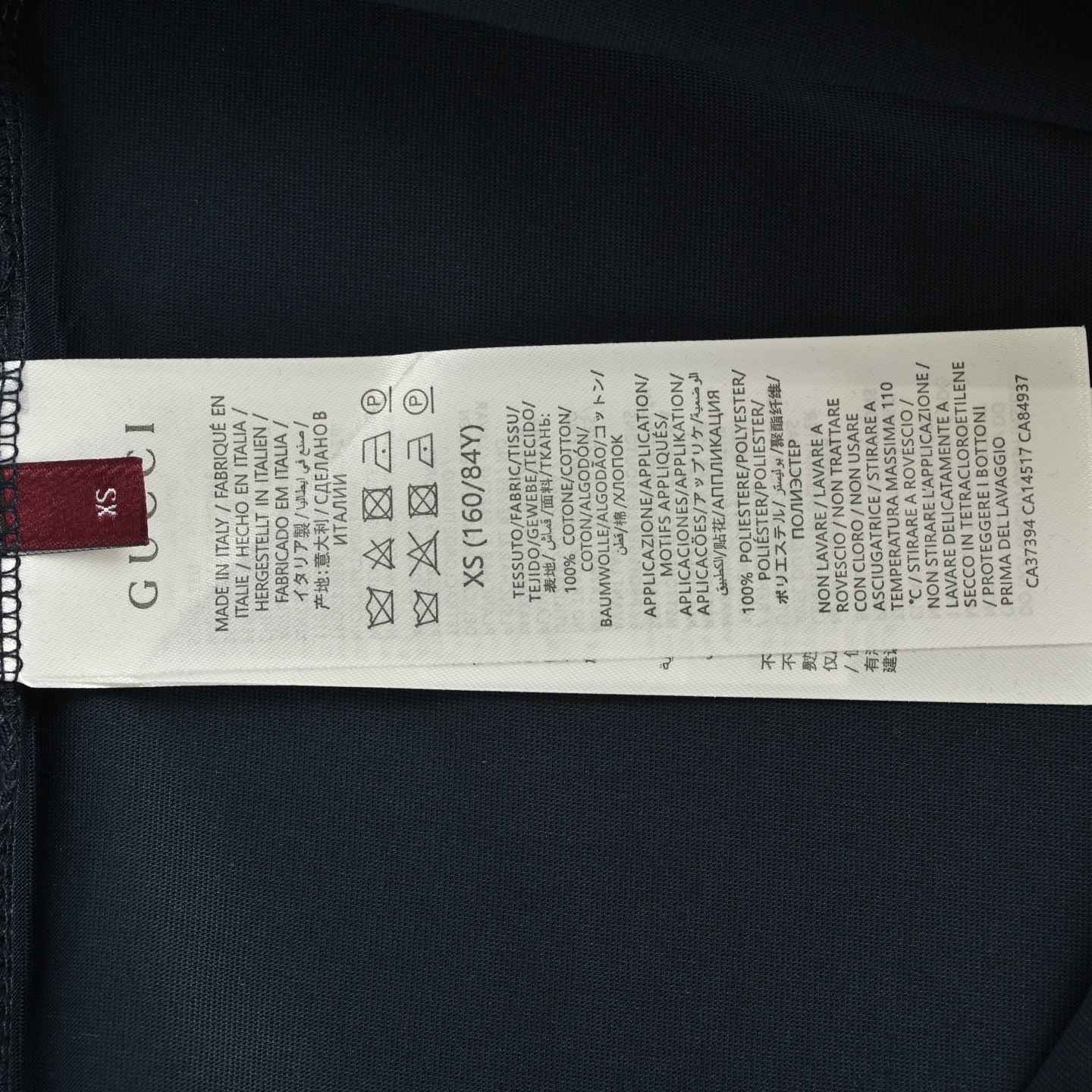 Gucci/古驰 25ss 双G方块logo印花短袖