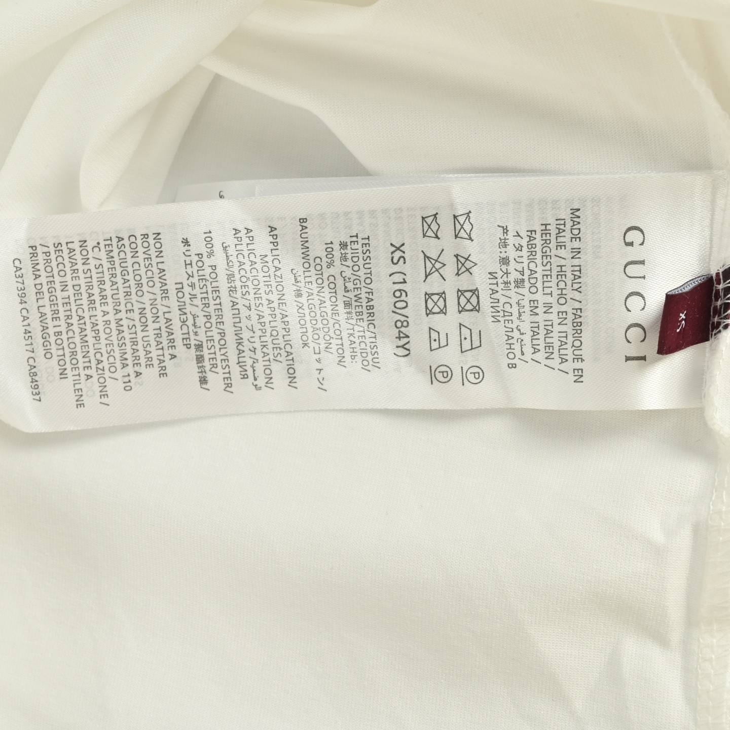 Gucci/古驰 25ss 条纹双G印花短袖
