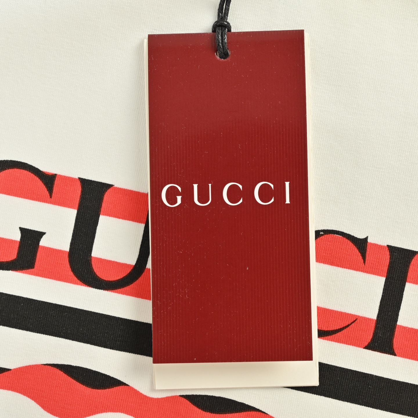 Gucci/古驰 25ss 条纹双G印花短袖