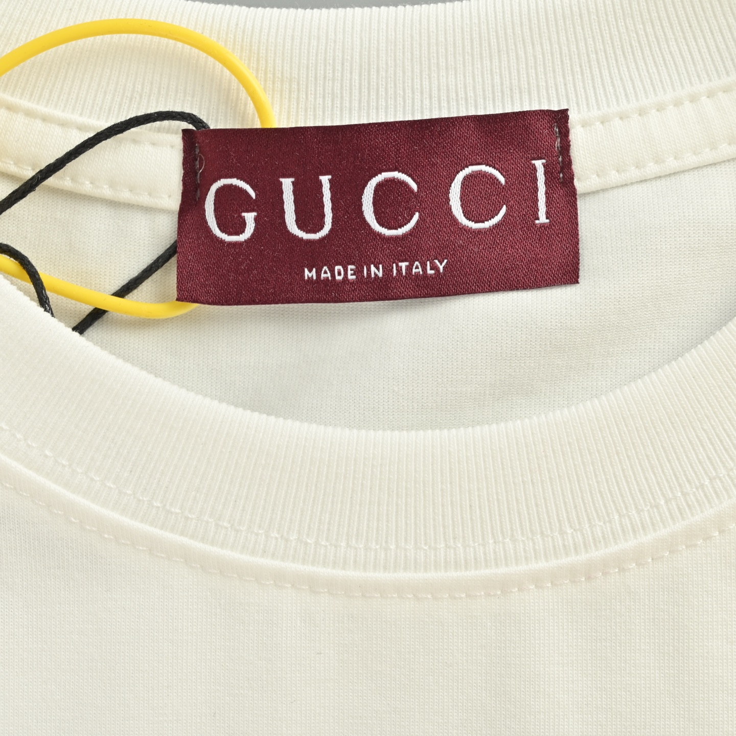 Gucci/古驰 25ss 条纹双G印花短袖