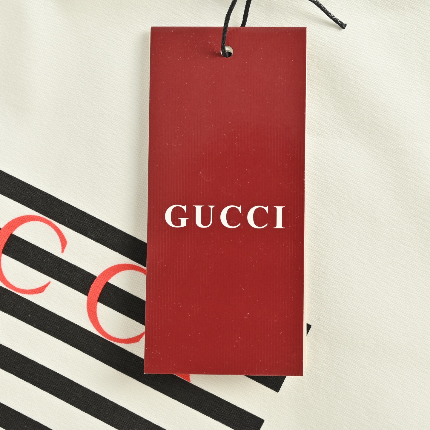 Gucci/古驰 25ss 条纹船锚印花短袖