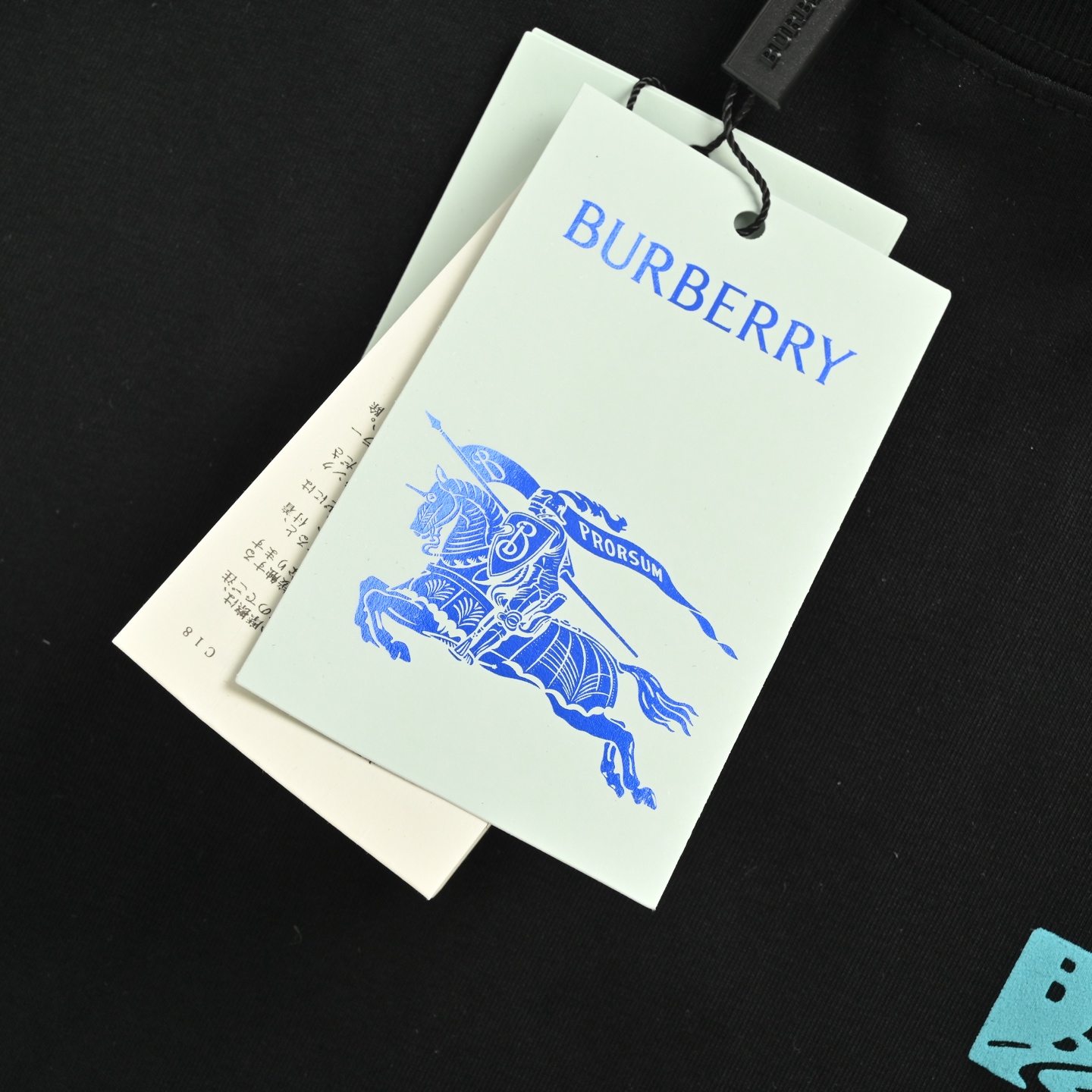 Burberry/巴宝莉 25ss 后背弹幕字母印花短袖