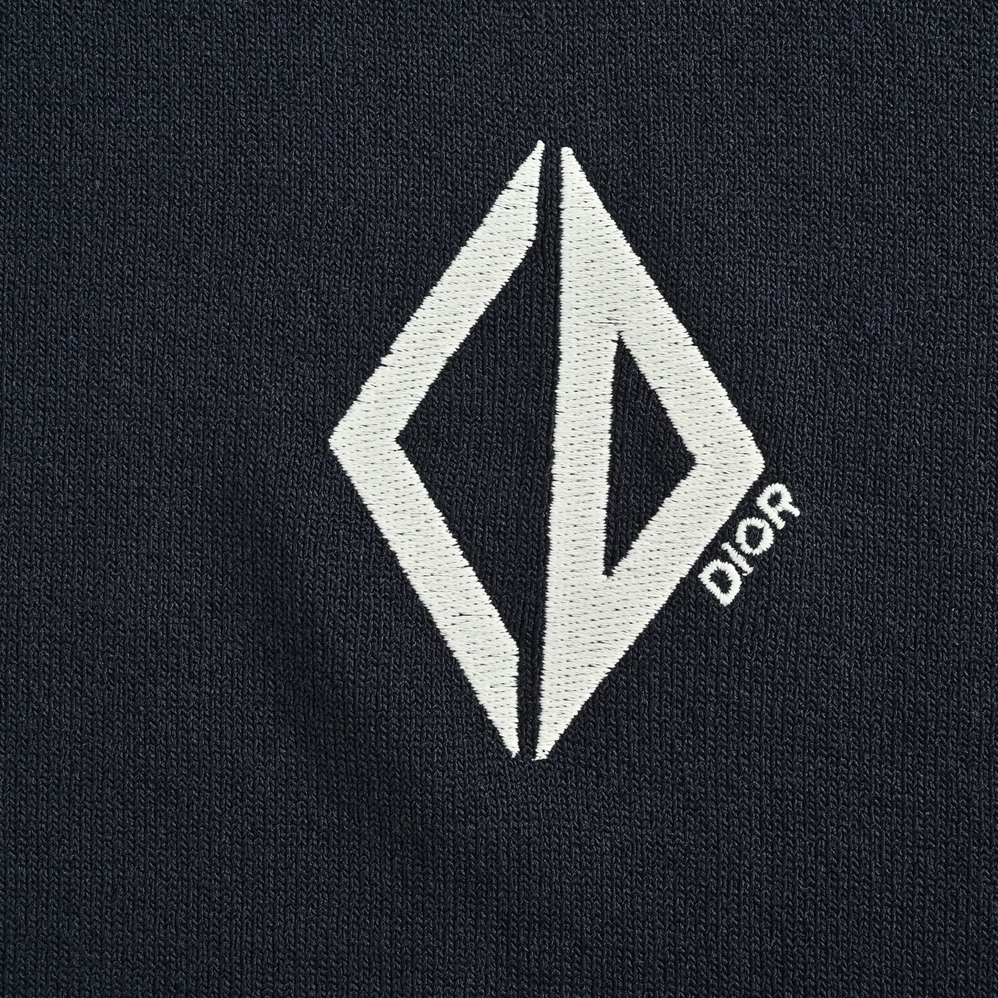 Dior/迪奥 25ss 菱格刺绣针织短袖