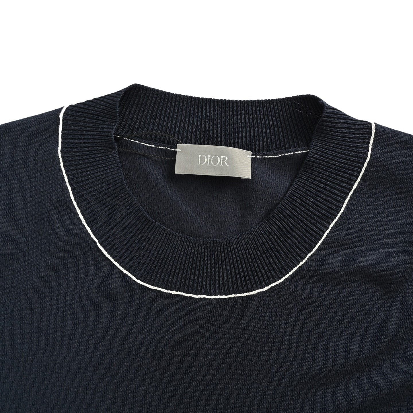 Dior/迪奥 25ss 菱格刺绣针织短袖