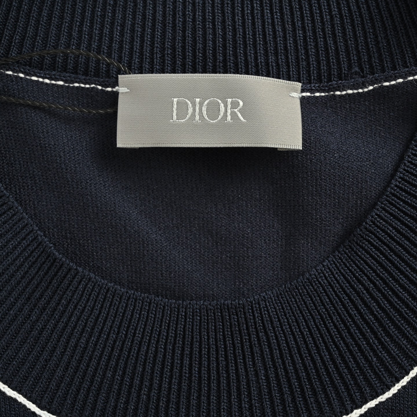 Dior/迪奥 25ss 菱格刺绣针织短袖