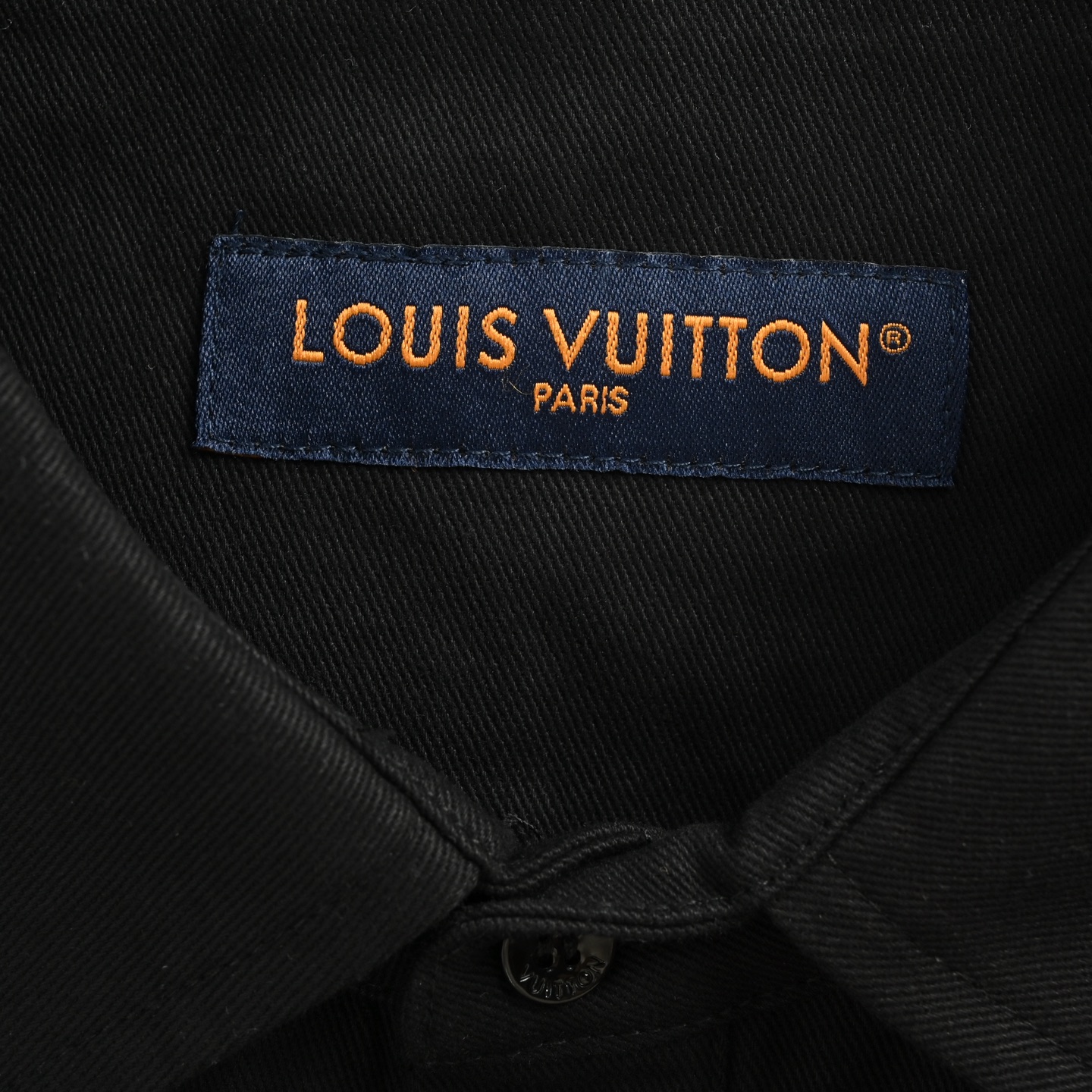 Louis Vuitton/路易威登 24ss 口袋植绒拼接短袖衬衫