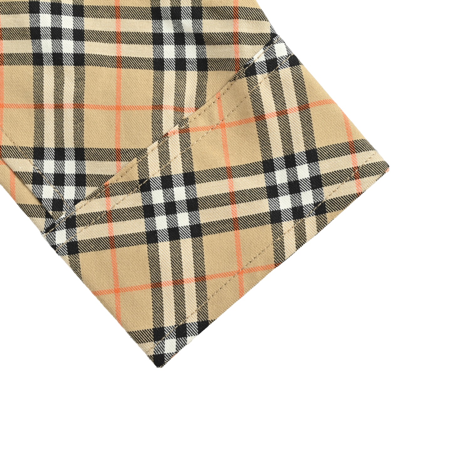 Burberry/巴宝莉 25ss 盾牌刺绣斜格纹衬衫