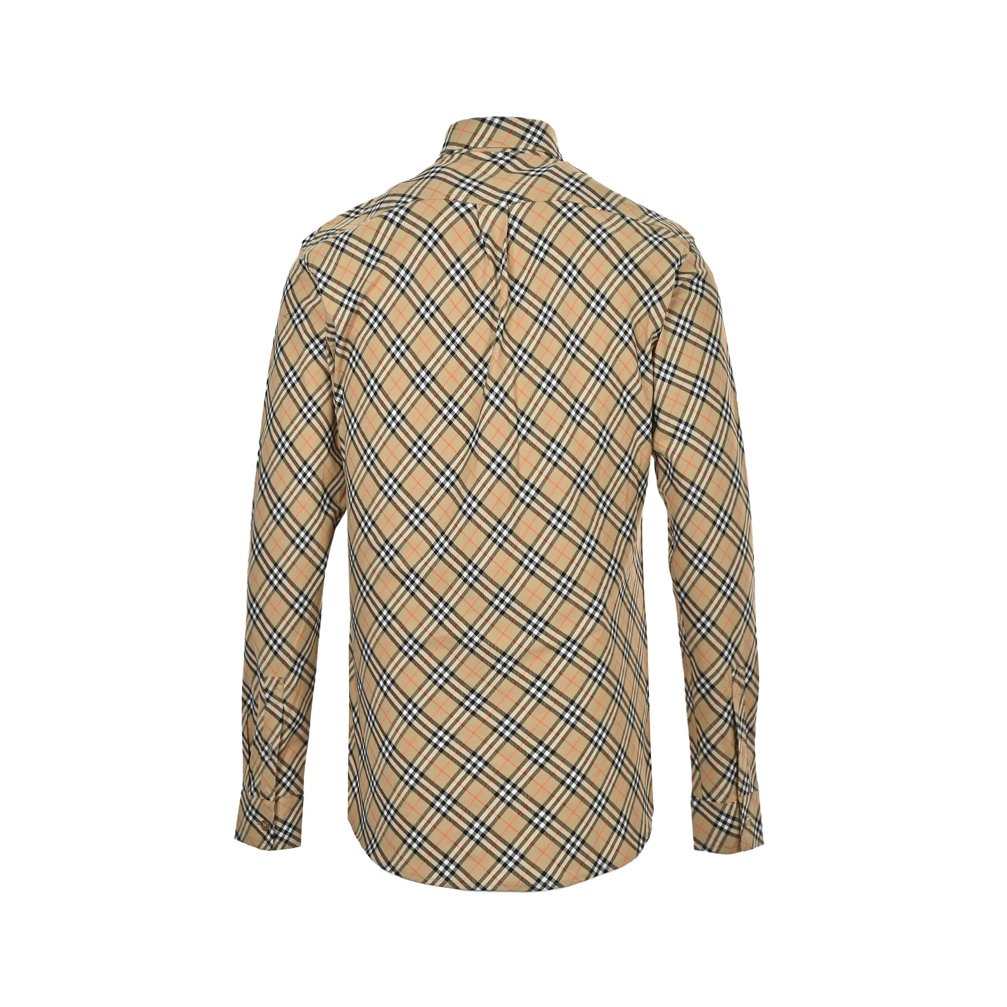 Burberry/巴宝莉 25ss 盾牌刺绣斜格纹衬衫