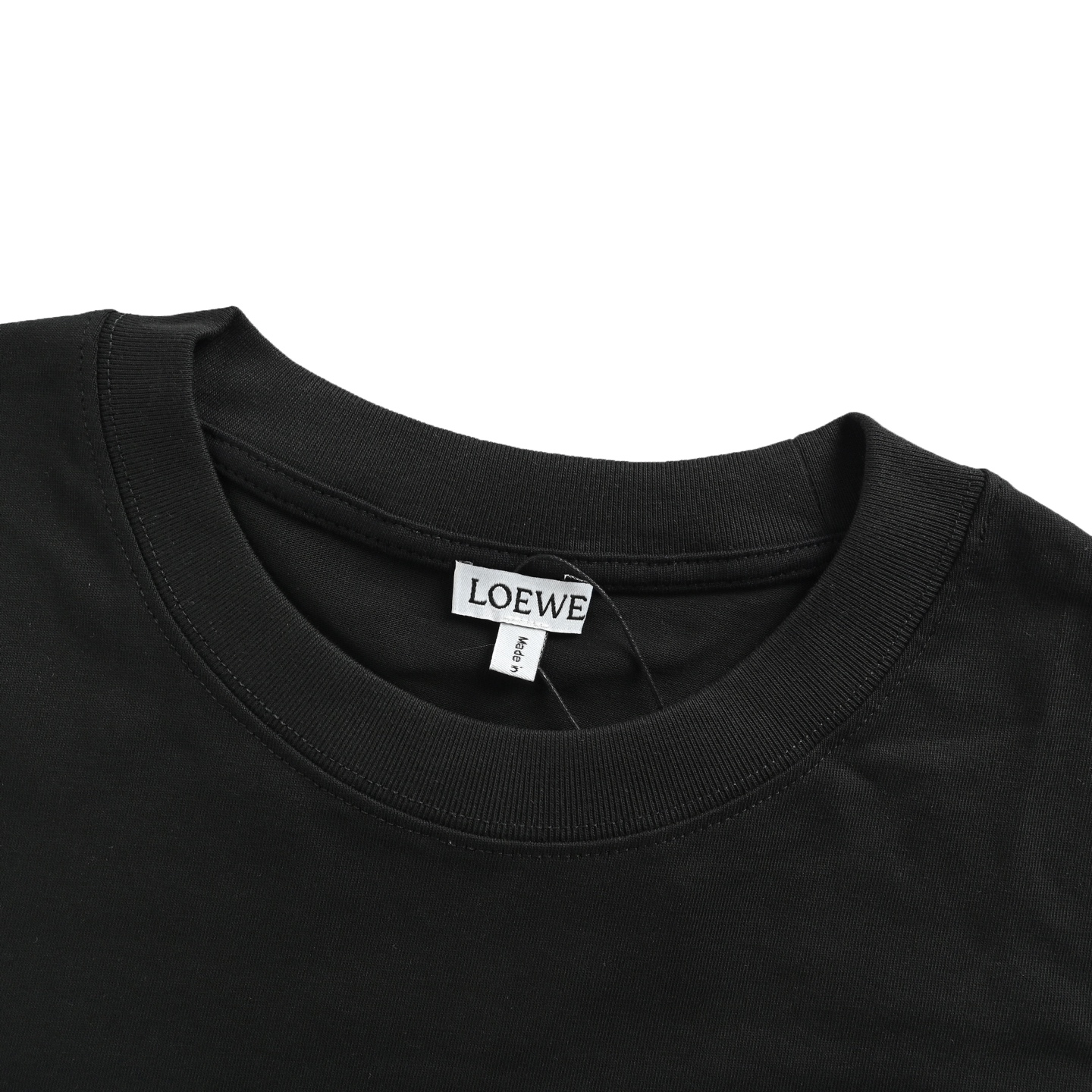 Loewe/罗意威 25ss 绒面发泡印花logo短袖