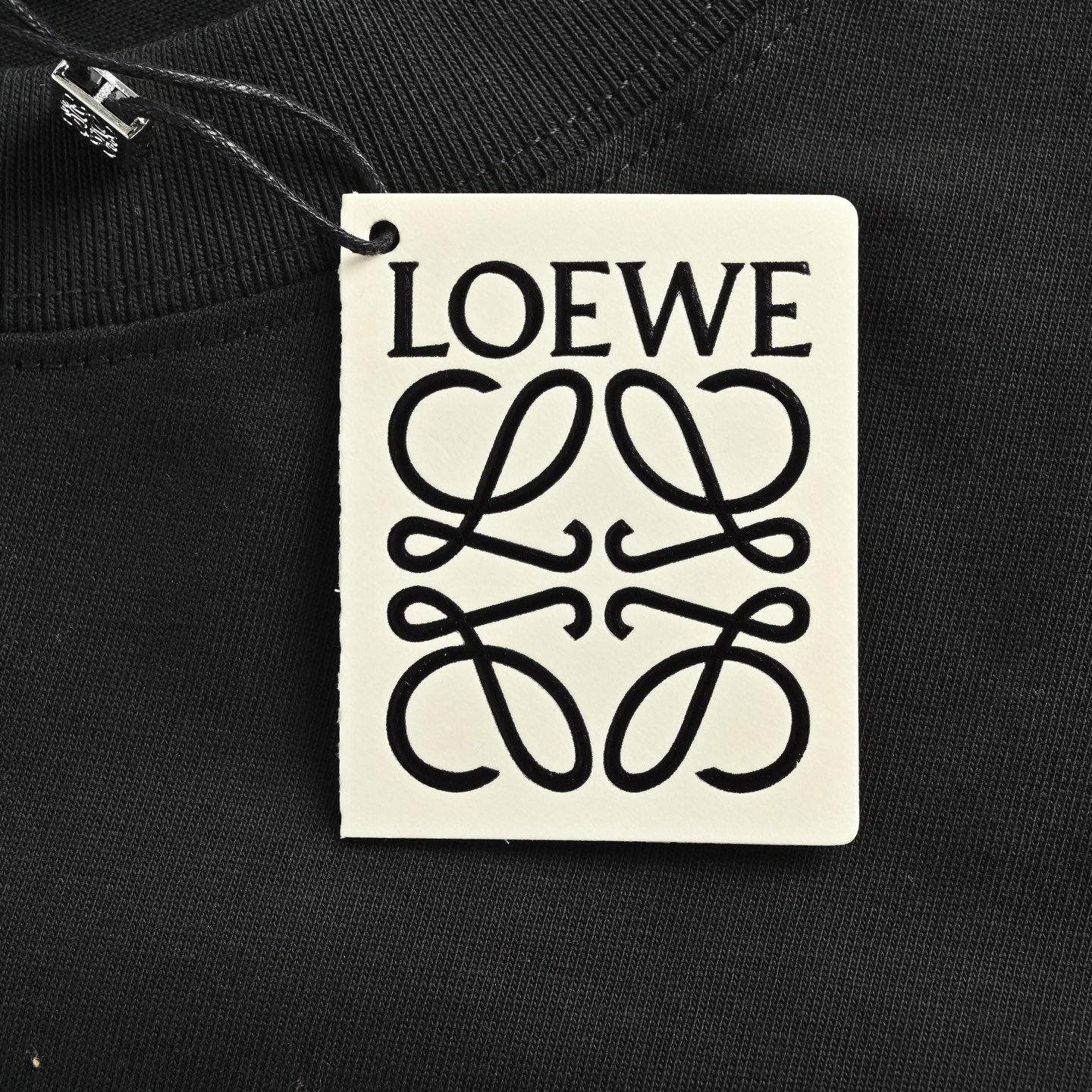 Loewe/罗意威 25ss 绒面发泡印花logo短袖