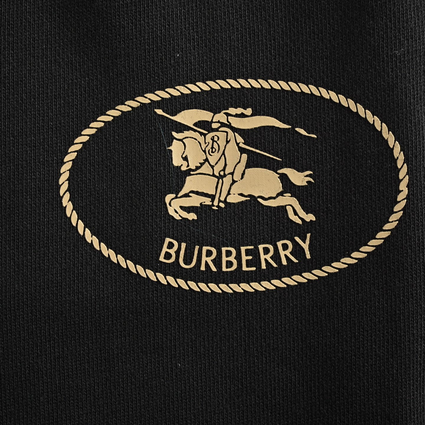 Burberry/巴宝莉 25ss 圆标战马骑士印花短裤