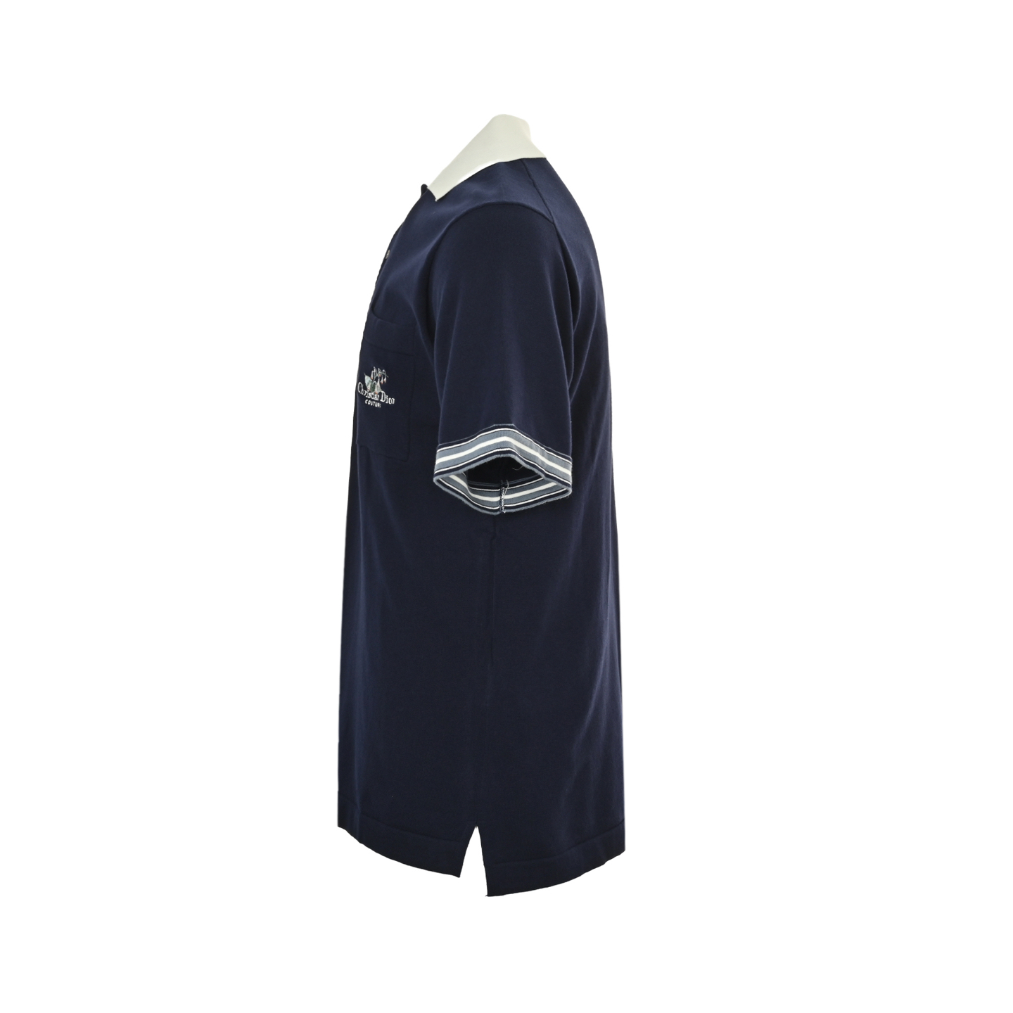 Dior/迪奥 25ss 铃兰花刺绣针织Polo短袖