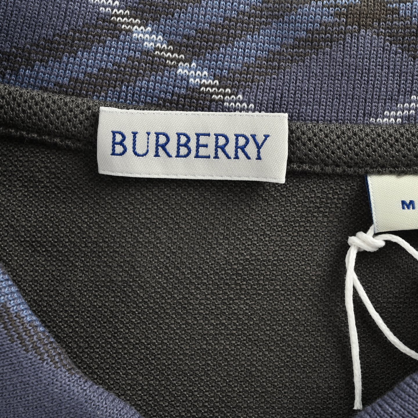 Burberry/巴宝莉 25ss 格纹领Polo短袖