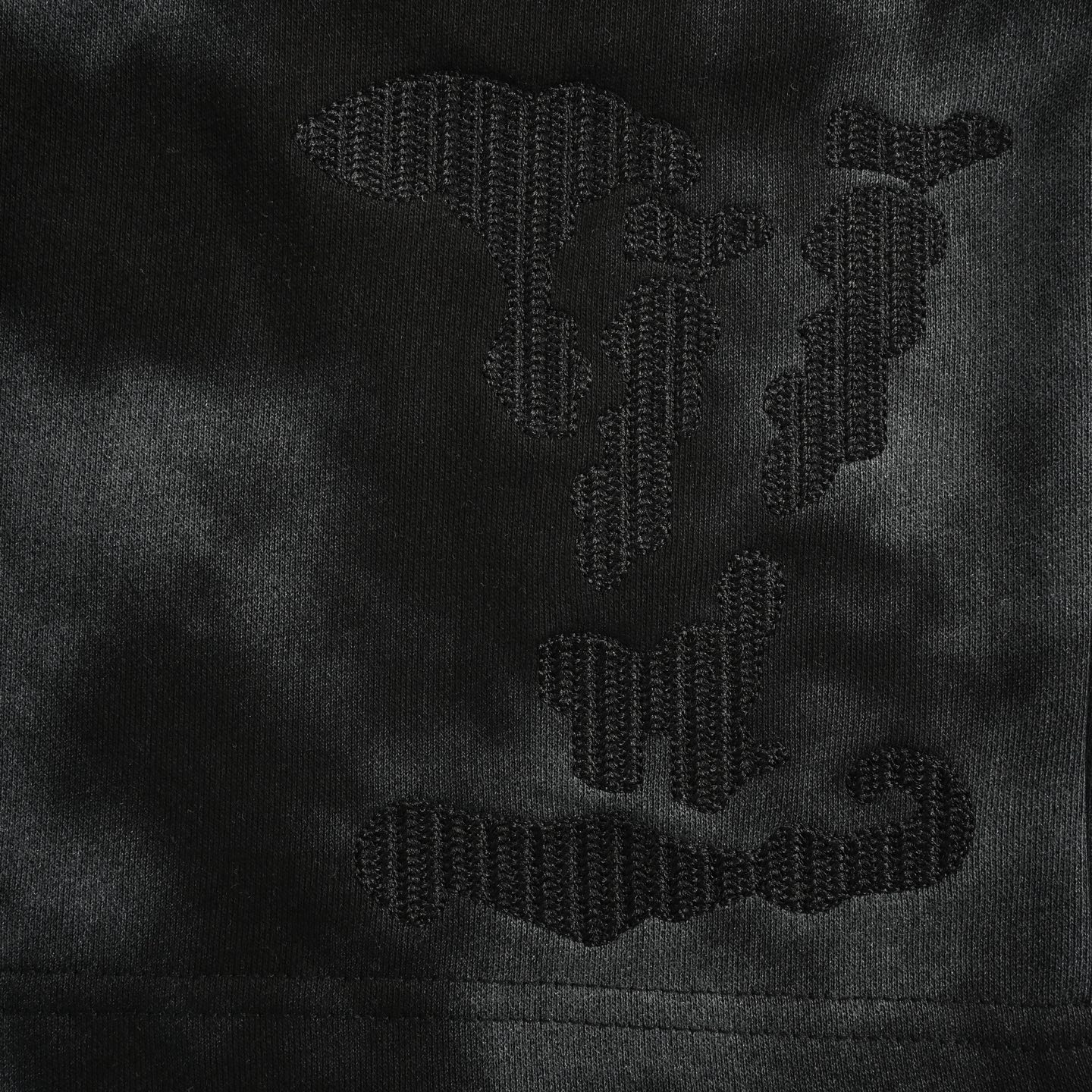 Louis Vuitton/路易威登 25ss 云朵字母刺绣扎染短裤