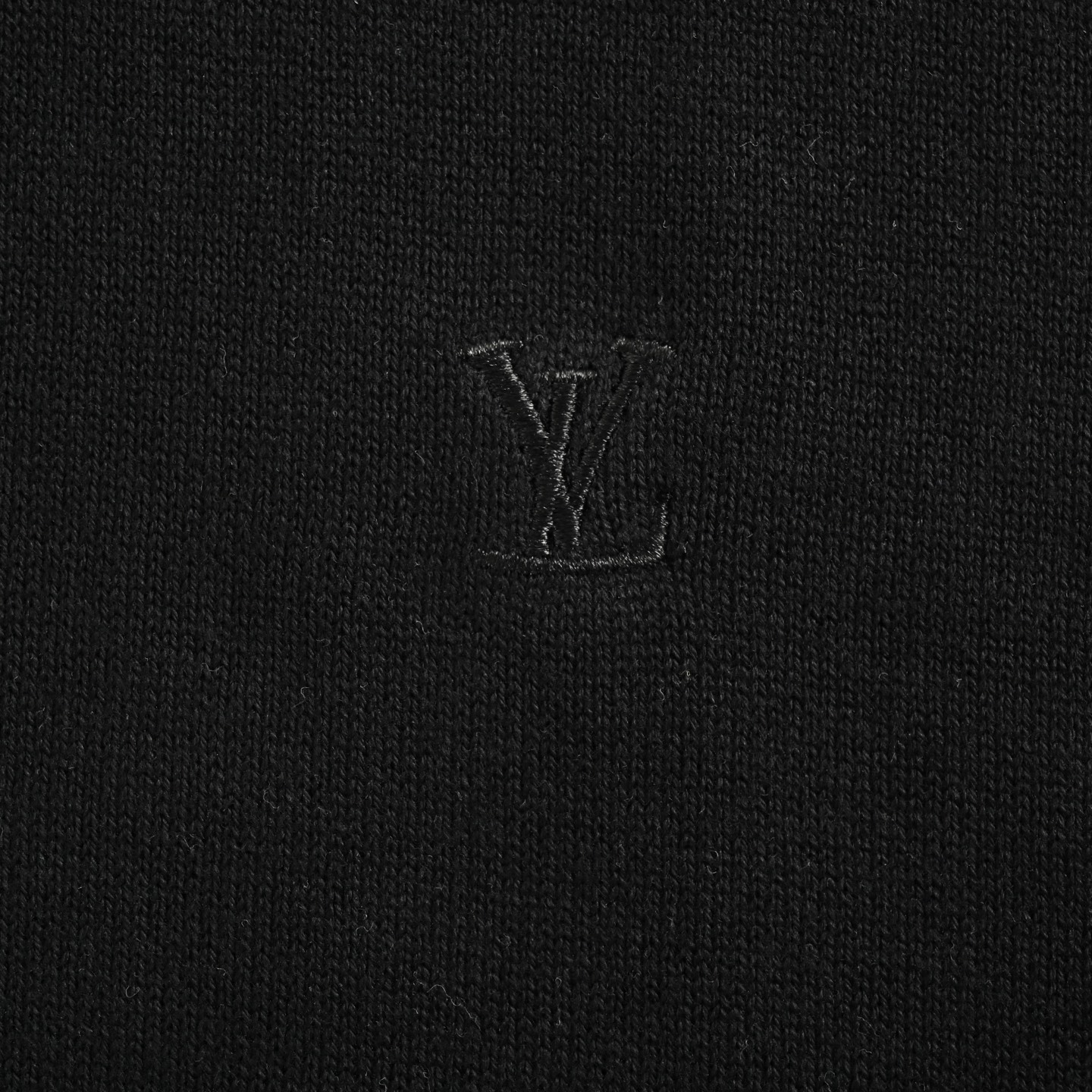 Louis Vuitton/路易威登 25ss 全幅小标刺绣针织短袖
