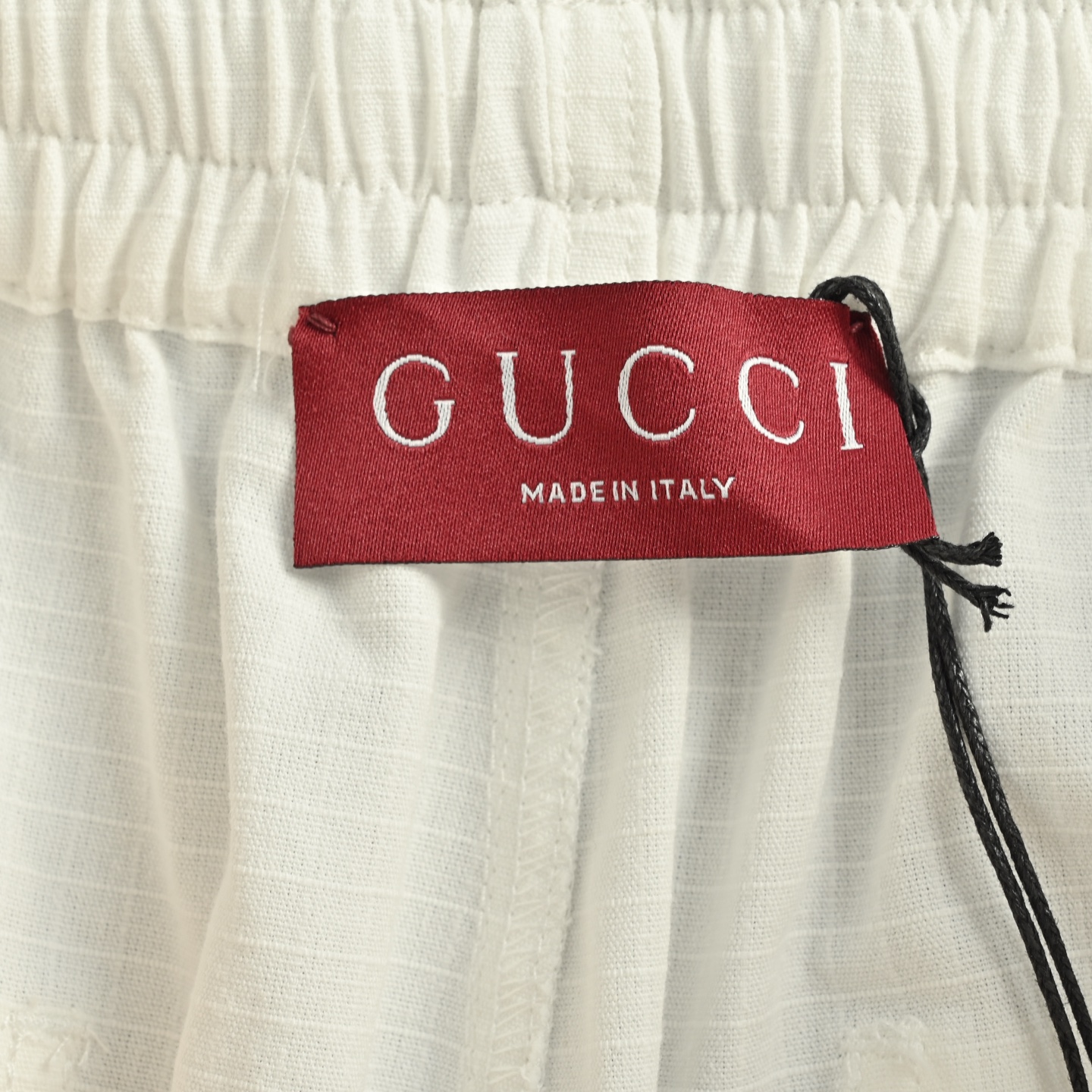 Gucci/古驰 25ss 后袋红绿条纹抽绳短裤 GUCCI新款短裤