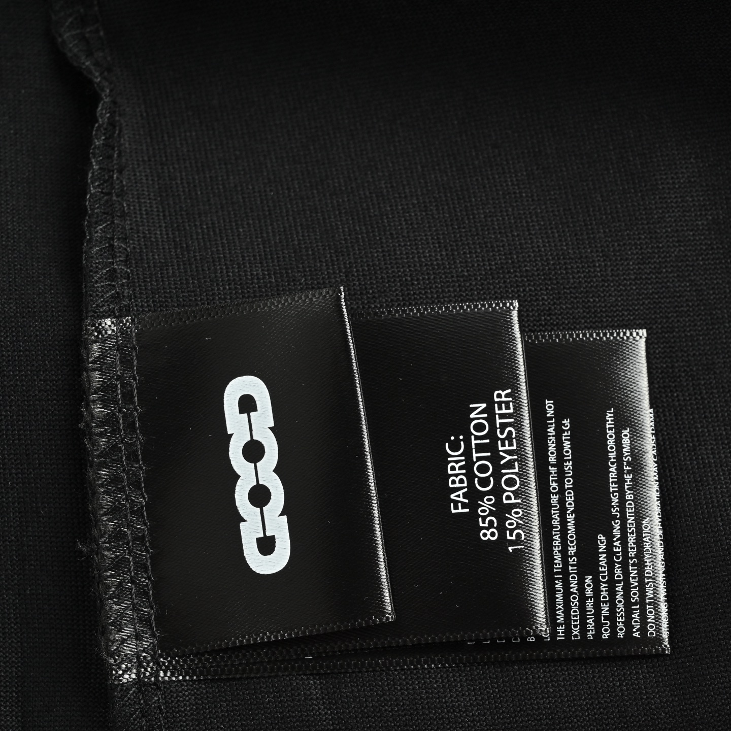 GOOD BRAND 25ss 电镀烤瓷珍珠字母短袖
