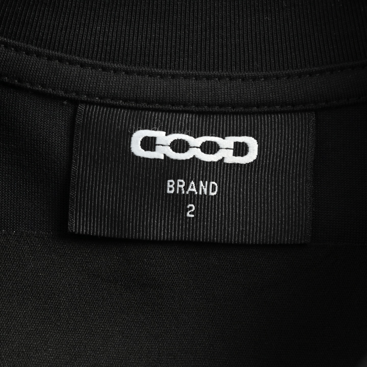 GOOD BRAND 25ss 电镀烤瓷珍珠字母短袖