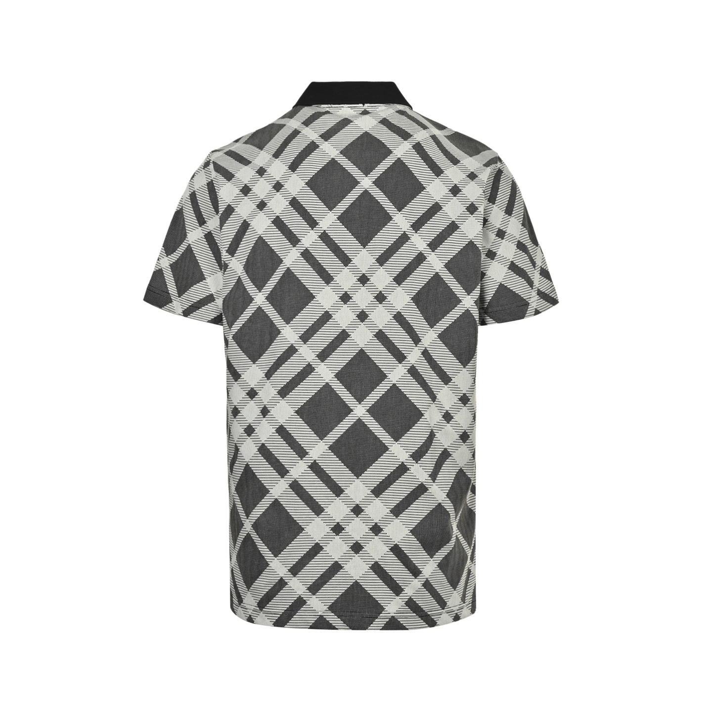 Burberry/巴宝莉 25ss 斜格纹Polo短袖