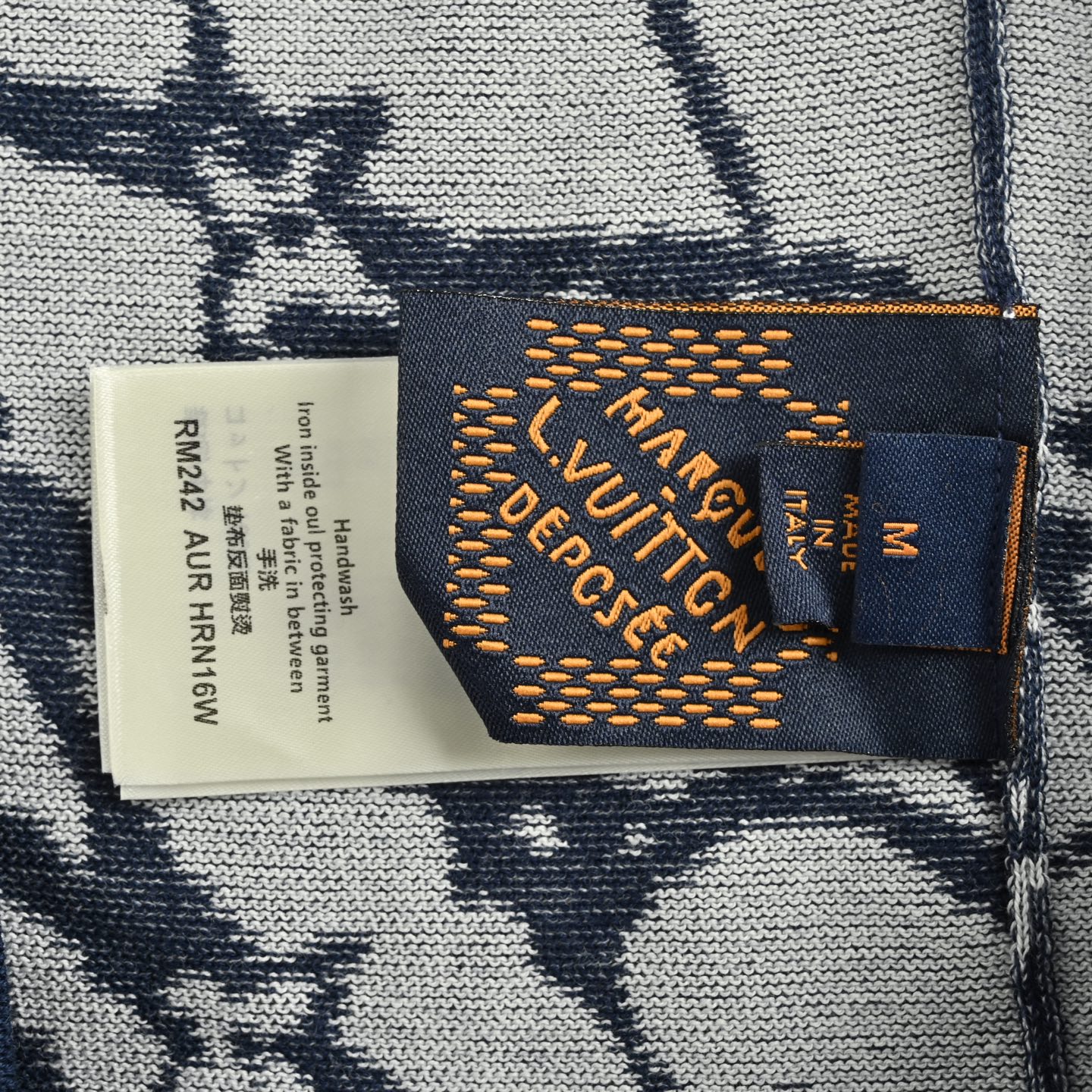 Louis Vuitton/路易威登 24ss 渔网提花针织短袖