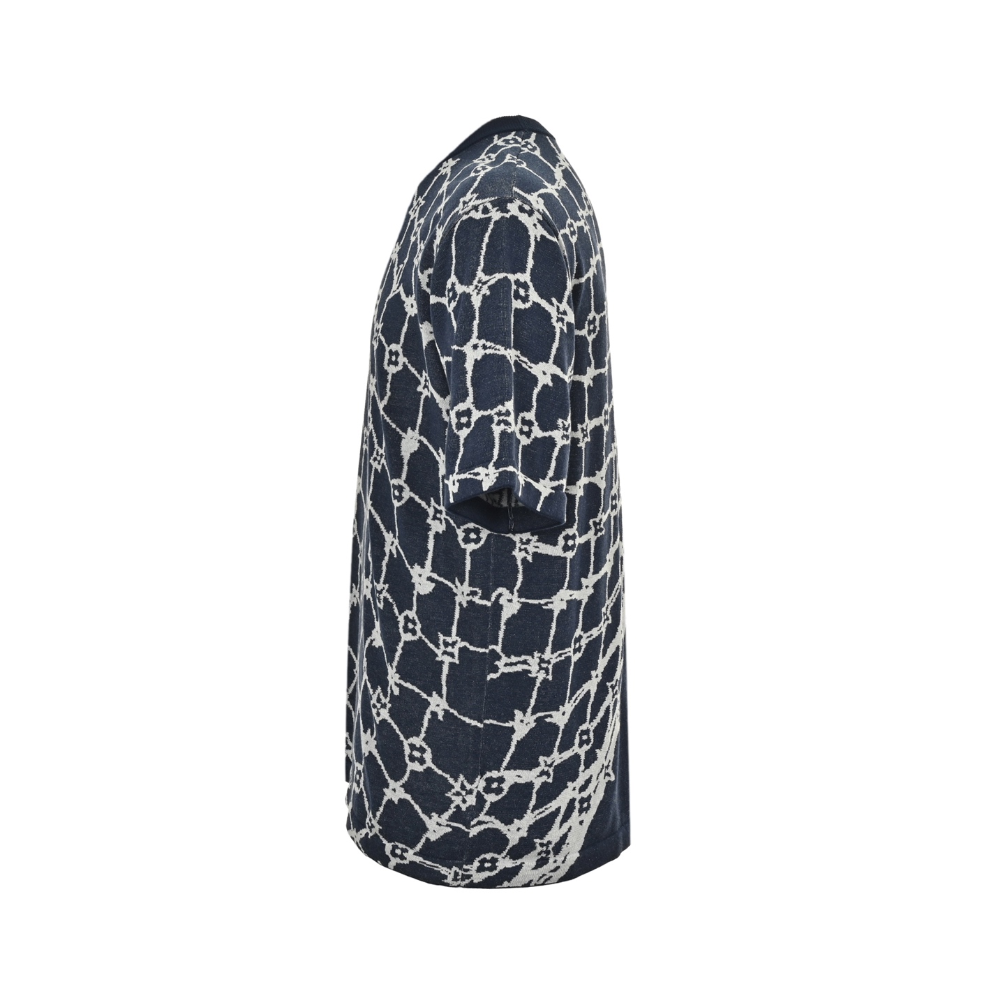 Louis Vuitton/路易威登 24ss 渔网提花针织短袖
