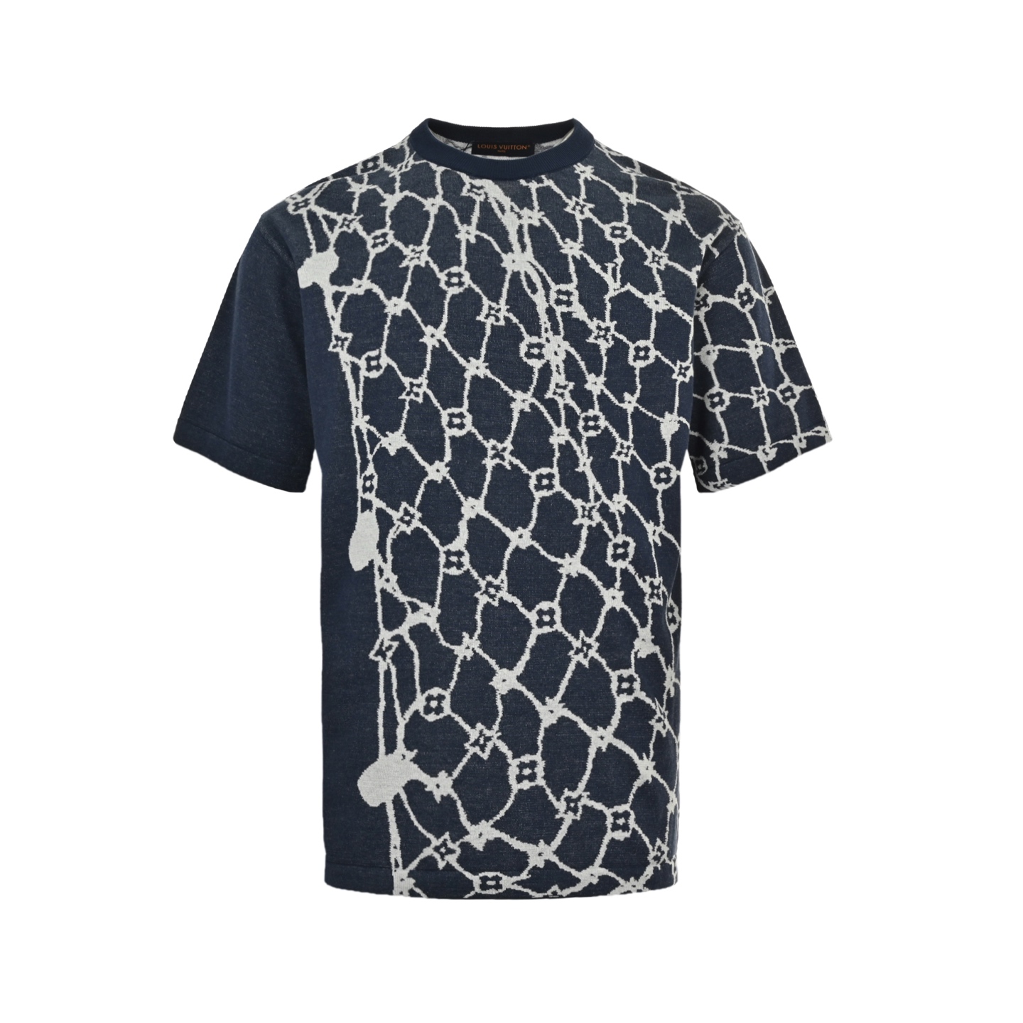 Louis Vuitton/路易威登 24ss 渔网提花针织短袖