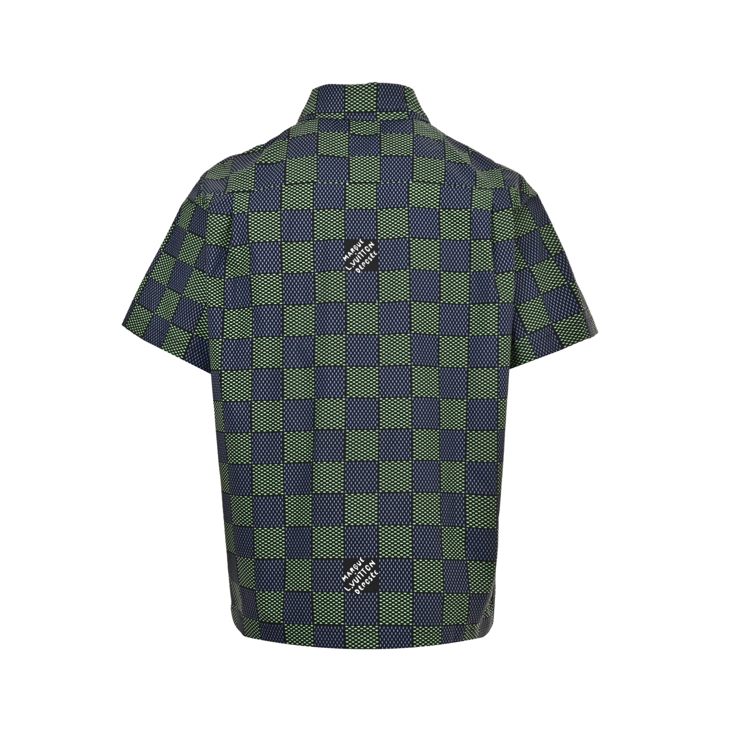 Louis Vuitton/路易威登 25ss Damier棋盘格短袖衬衫
