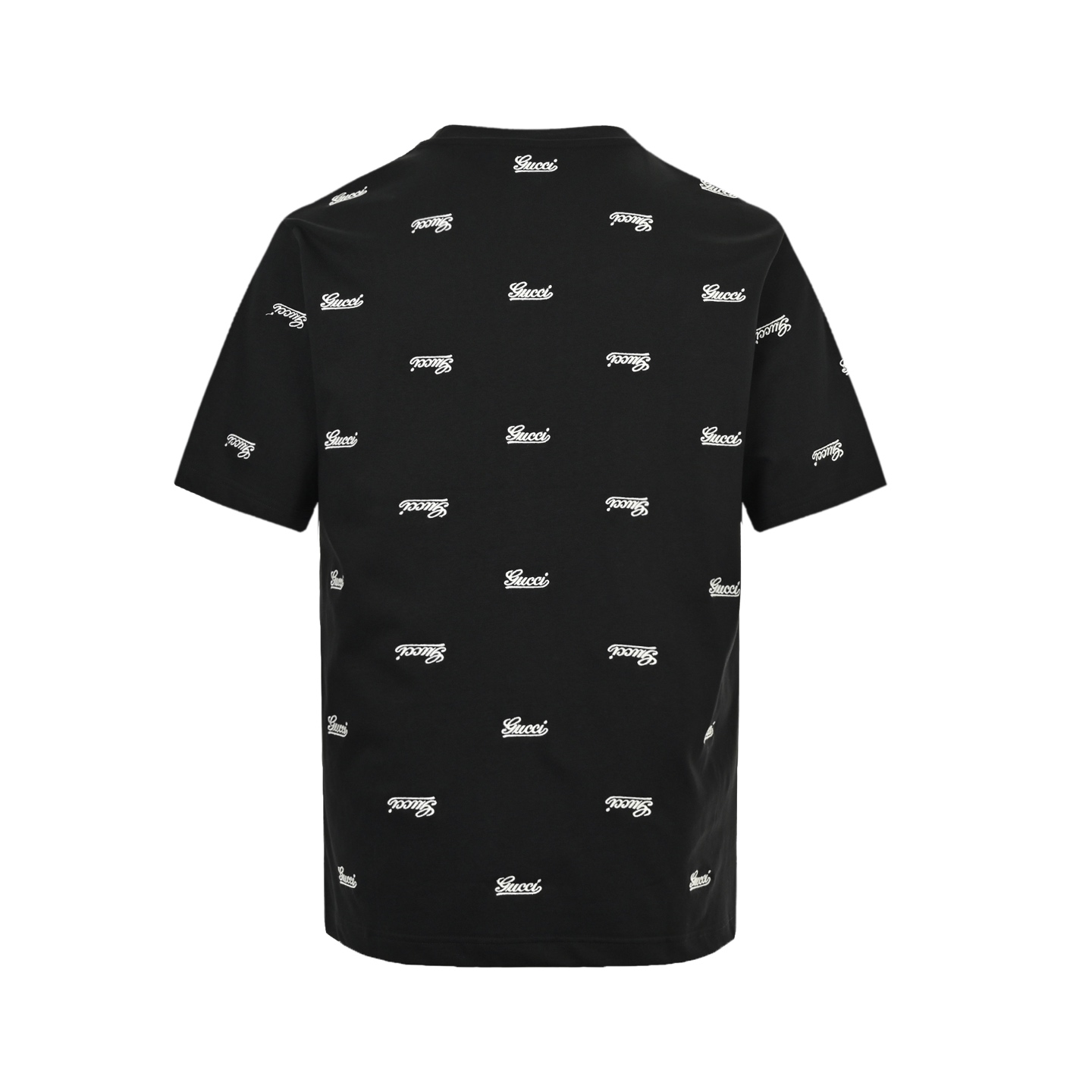 Gucci/古驰 24ss 满幅刺绣logo短袖