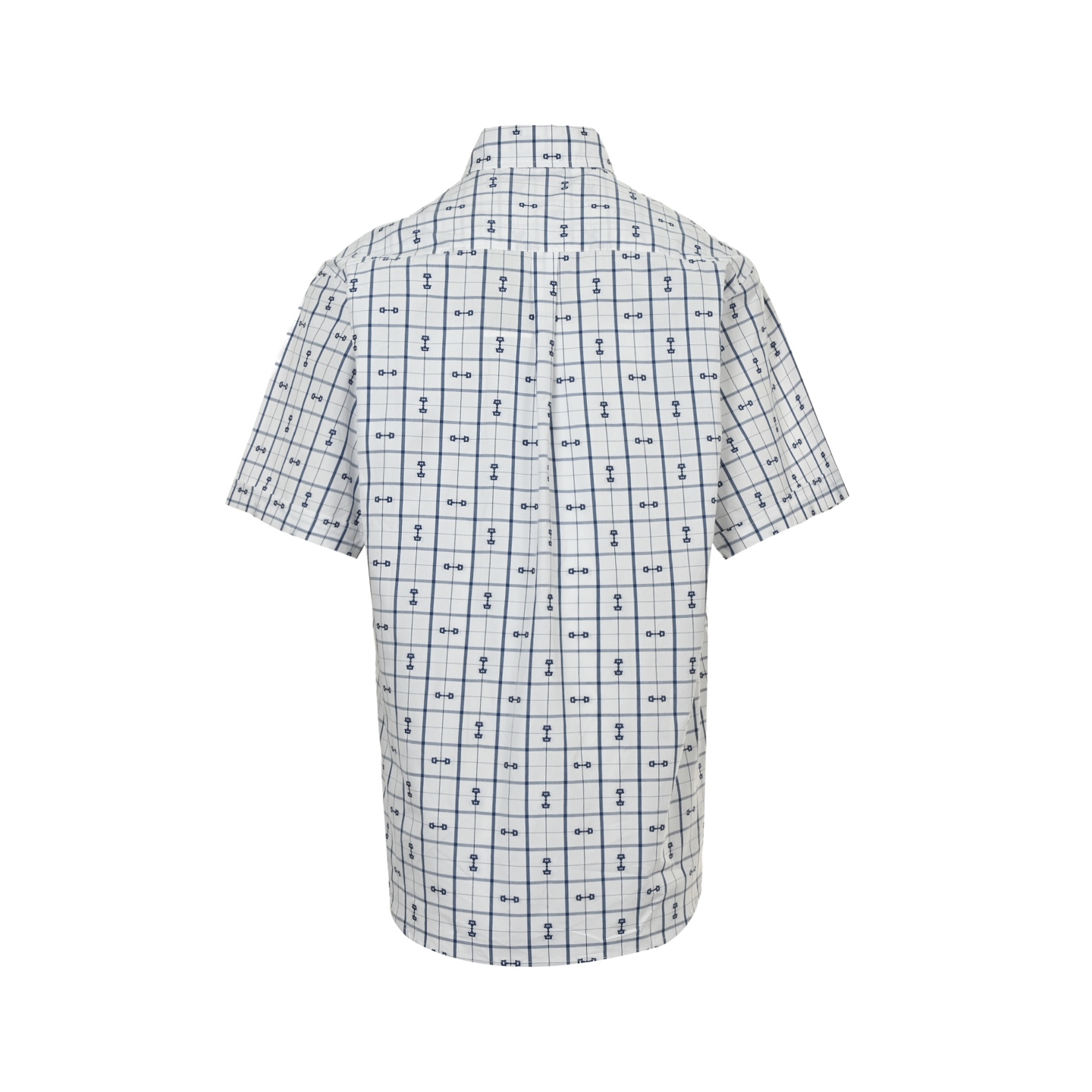 Gucci/古驰 24ss 马衔扣提花短袖衬衫