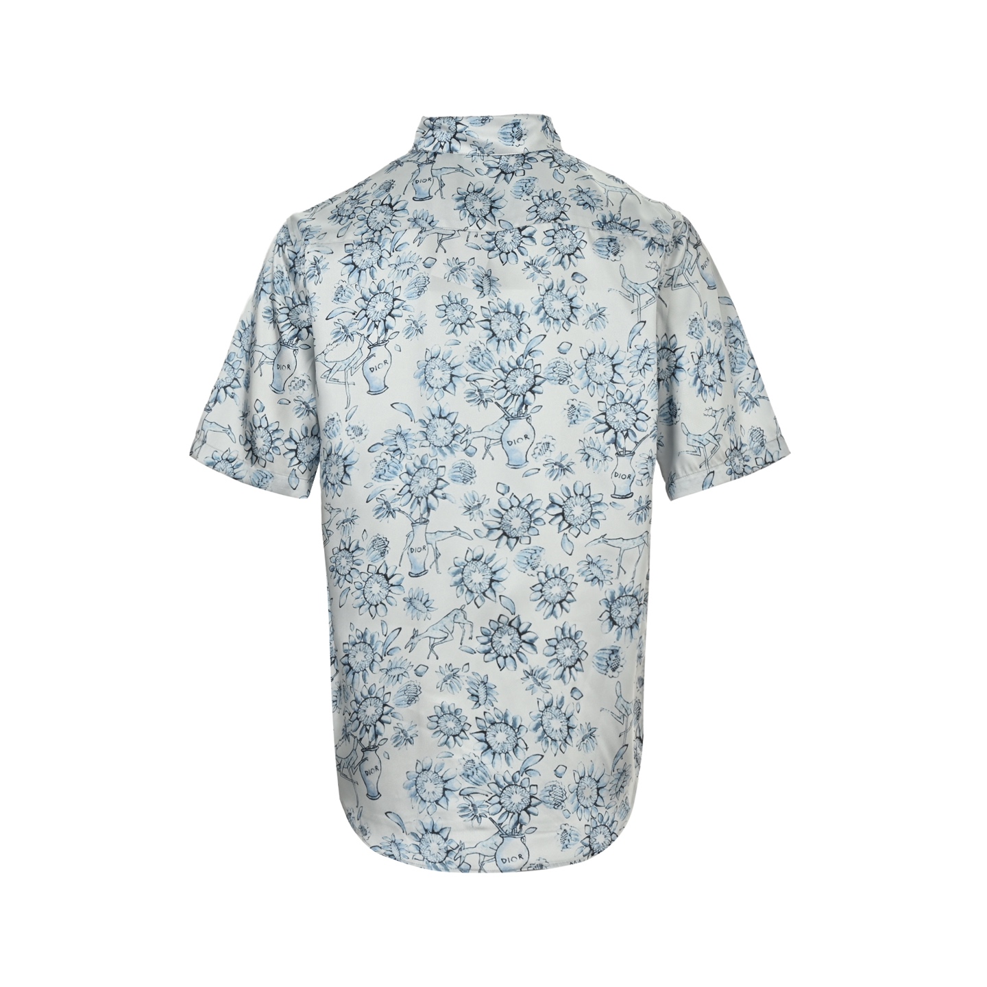 Dior/迪奥 25ss 花卉动物满印短袖衬衫 Dior春夏新款衬衫
