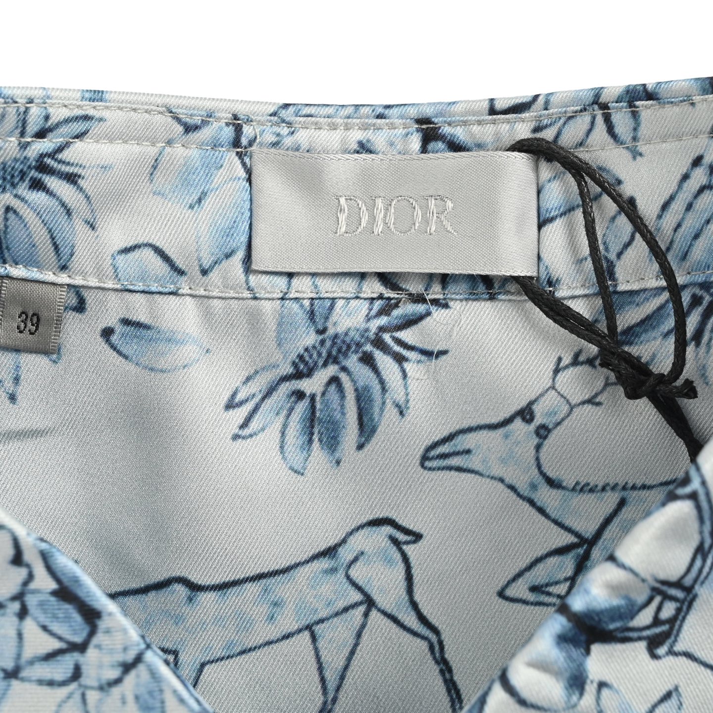 Dior/迪奥 25ss 花卉动物满印短袖衬衫 Dior春夏新款衬衫
