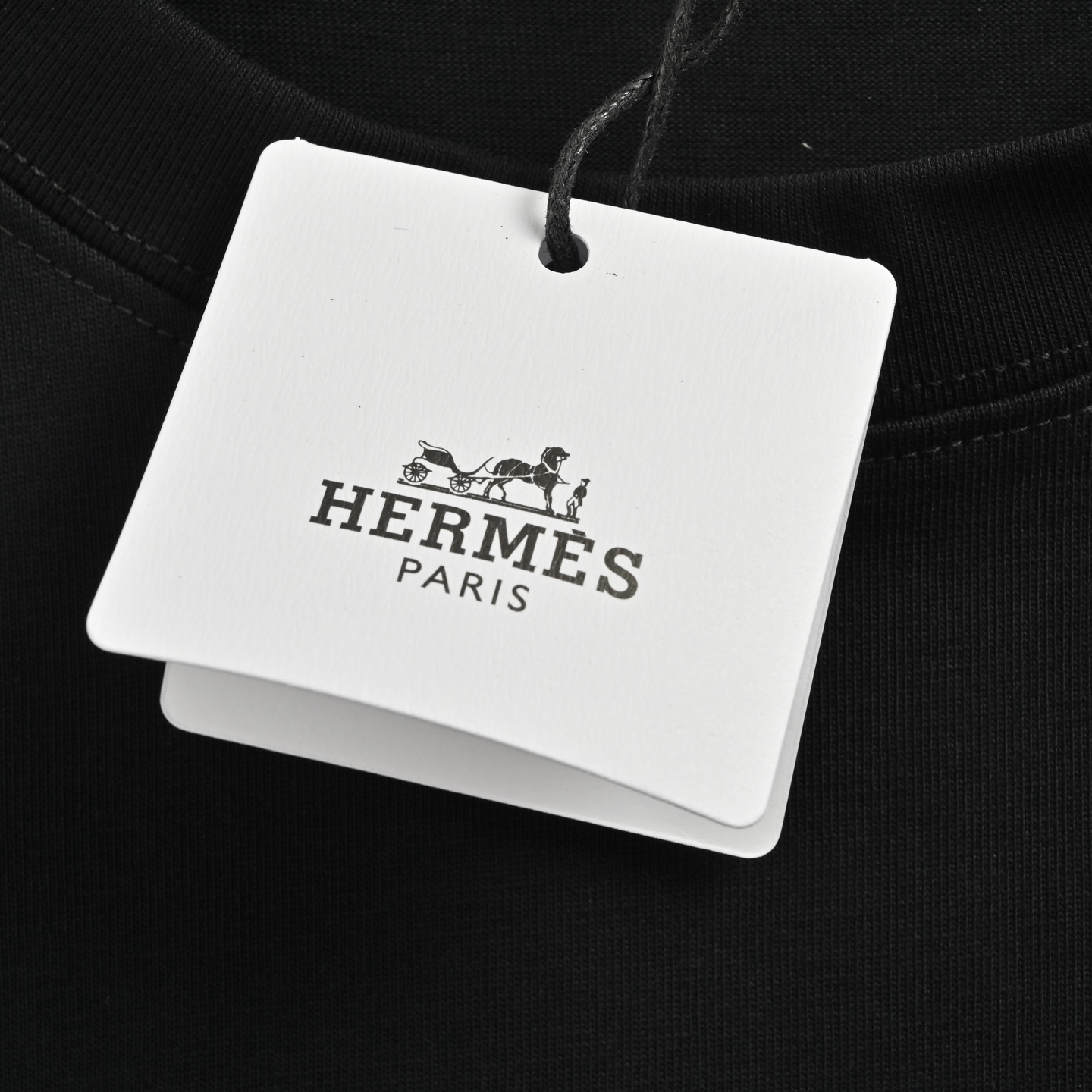 Hermes/爱马仕 25ss 马车刺绣短袖
