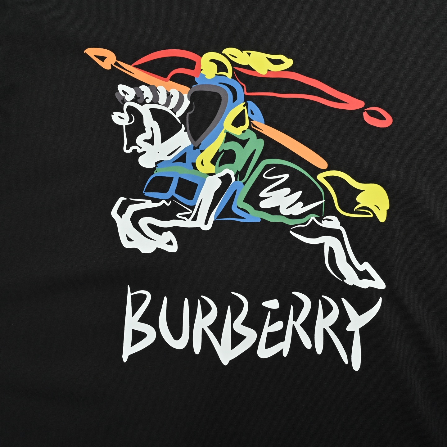 Burberry/巴宝莉 25ss 彩色战马短袖